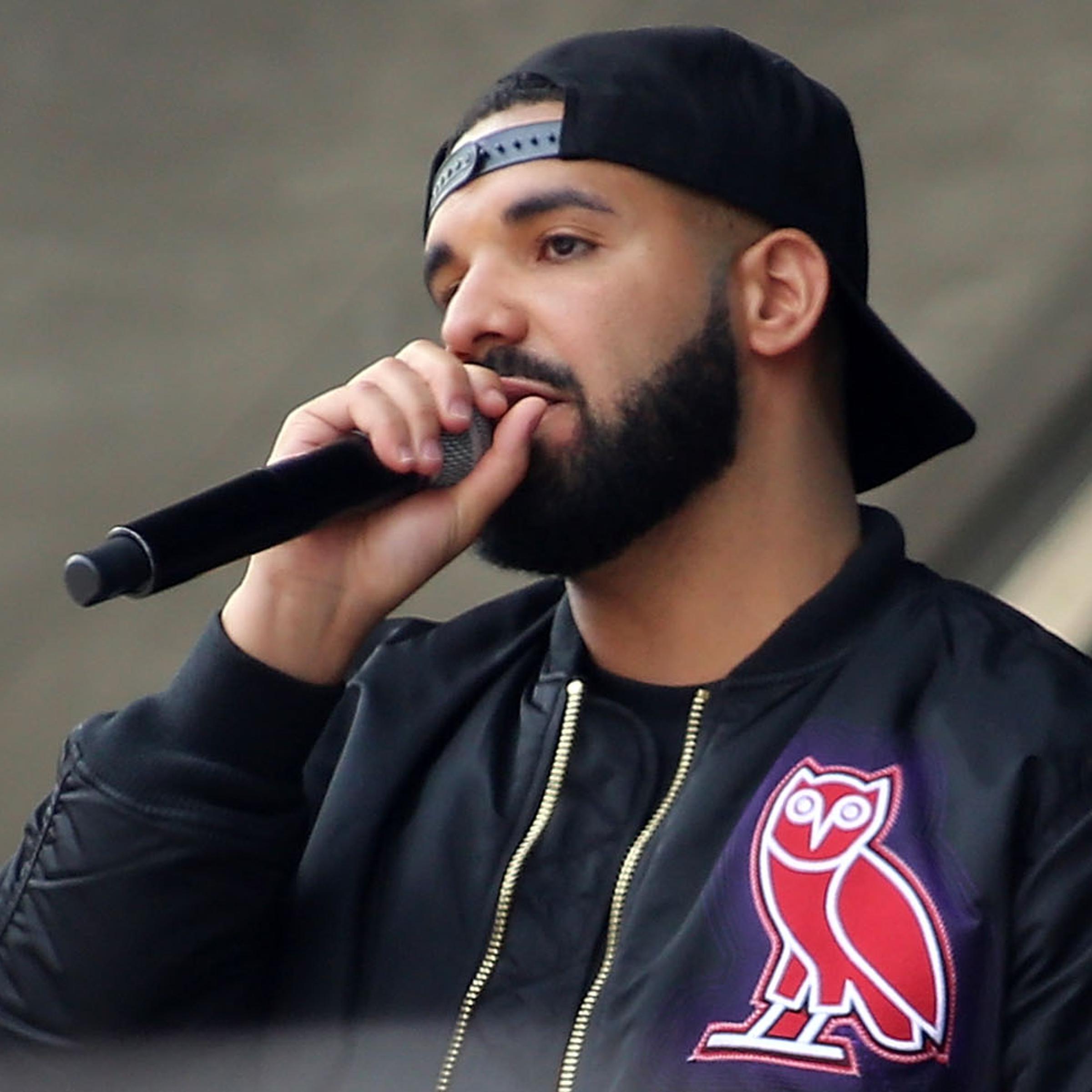 Drake at Raptors Victory Parade