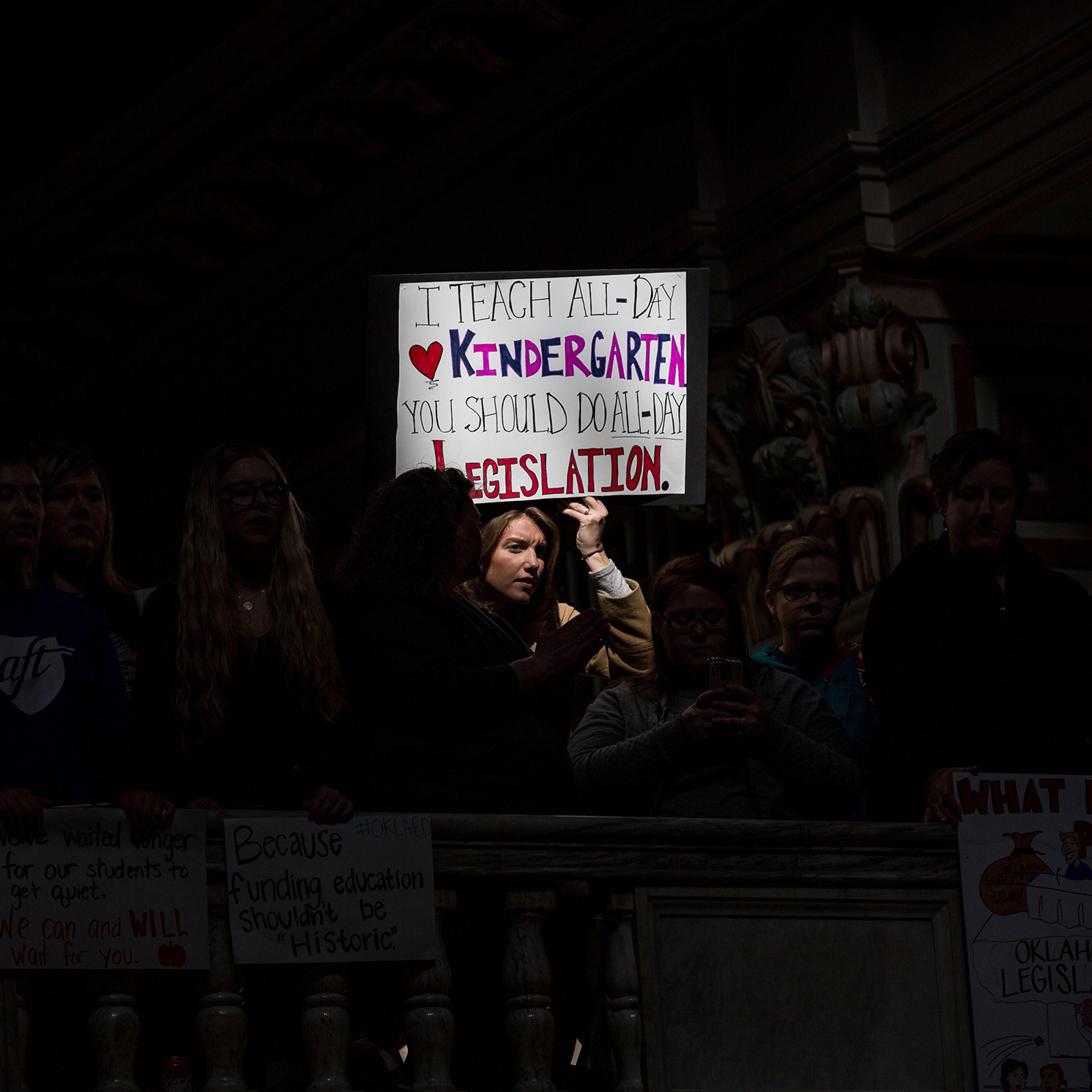 Oklahoma Teachers Strike Enters Third Day