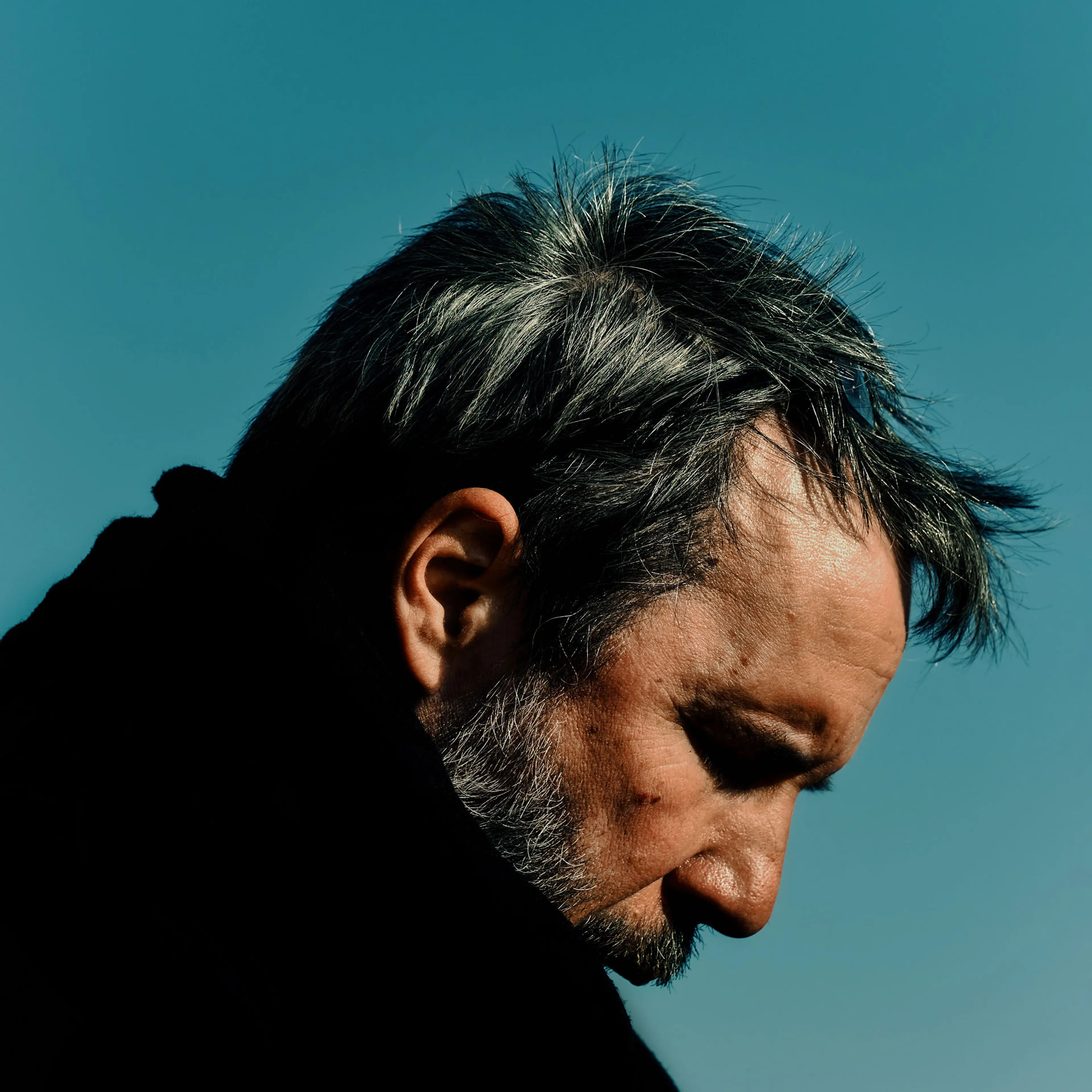 Denis Villeneuve on the set of Dune: Part Two