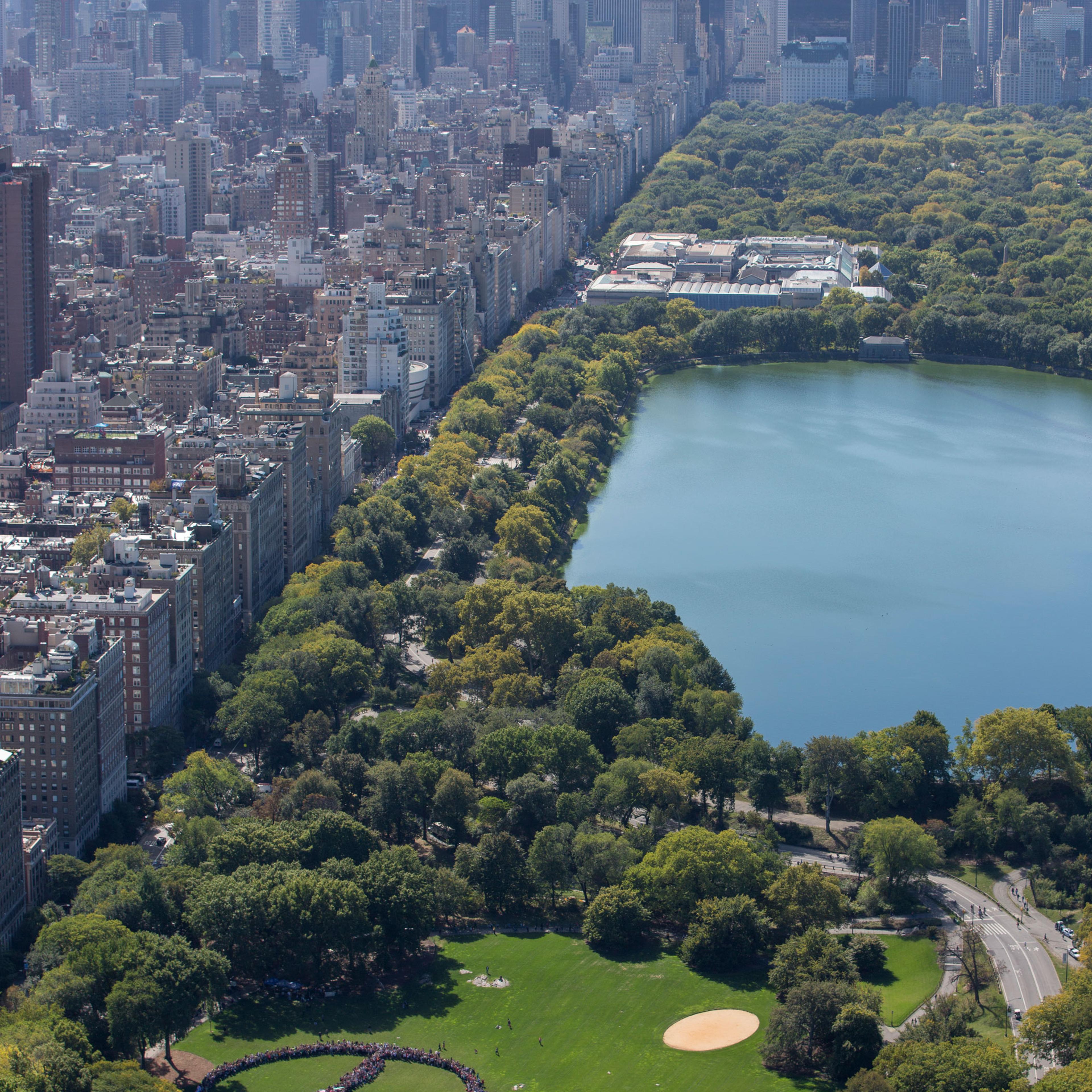 Biggest Peace Sign Yoko Ono Central Park New York