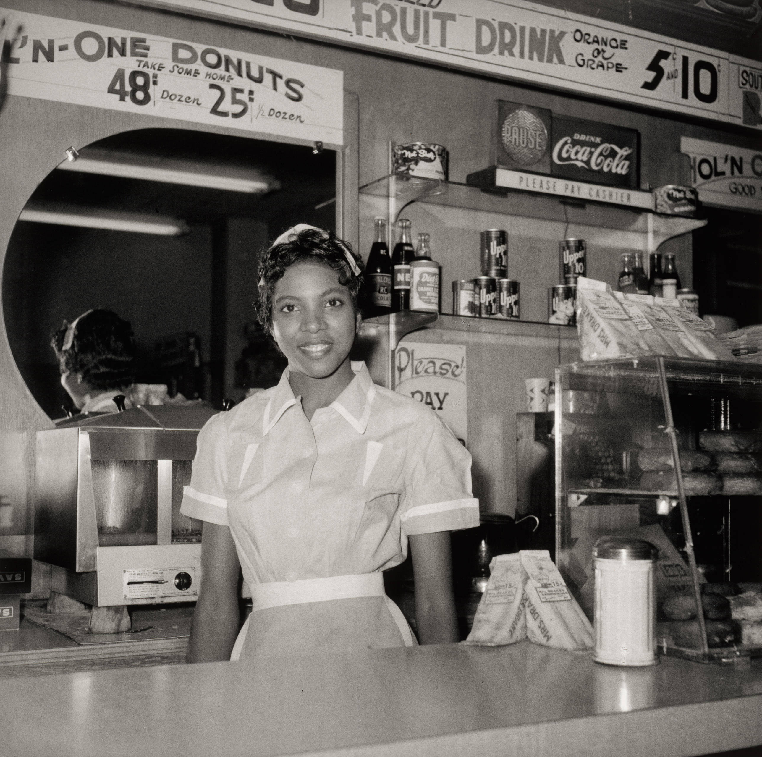 Helen Ann Smith at Harlem House, Beale St, Memphis, TN, 1950s