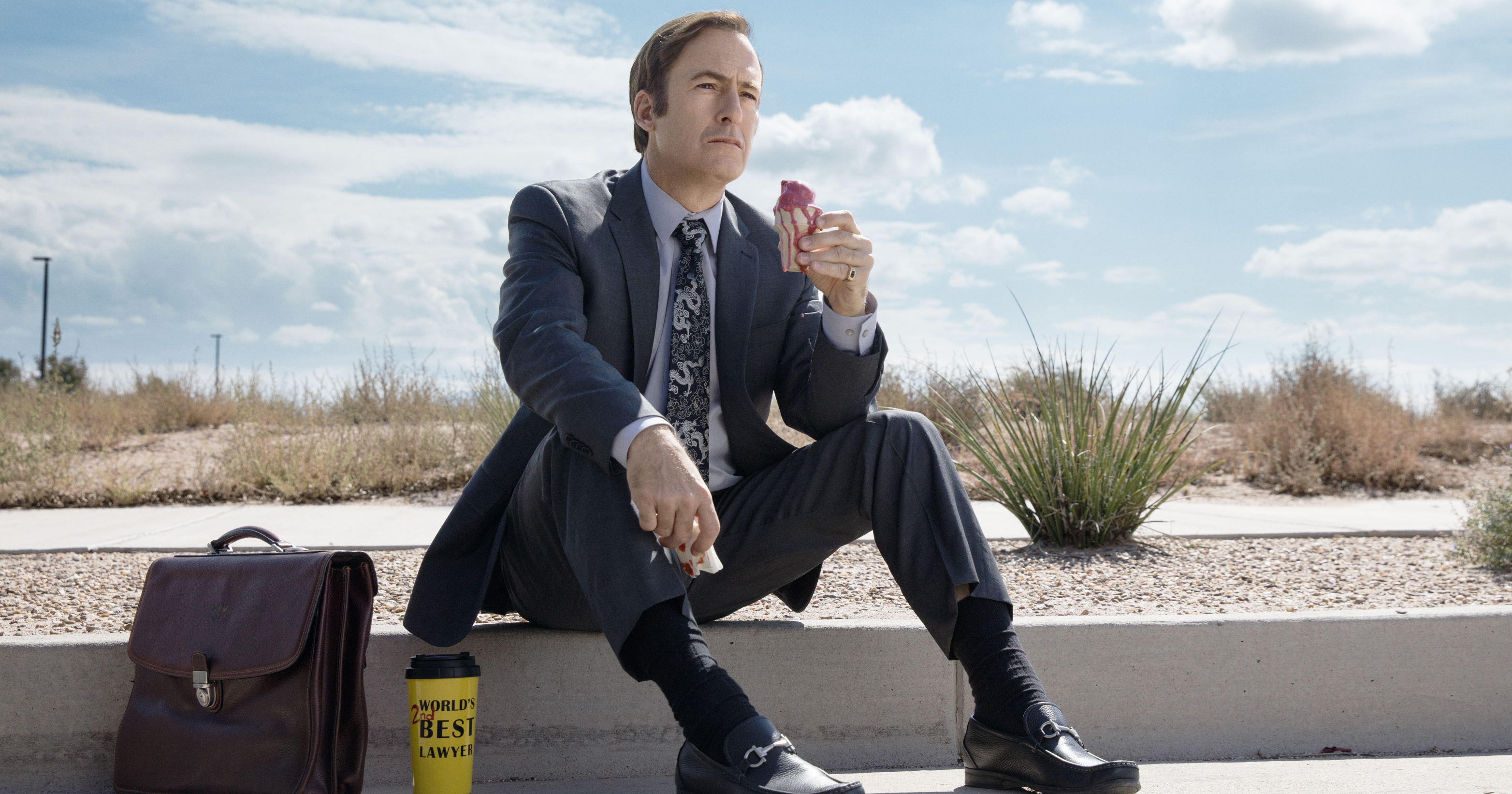 Bob Odenkirk, as Jimmy McGill, in Better Call Saul.