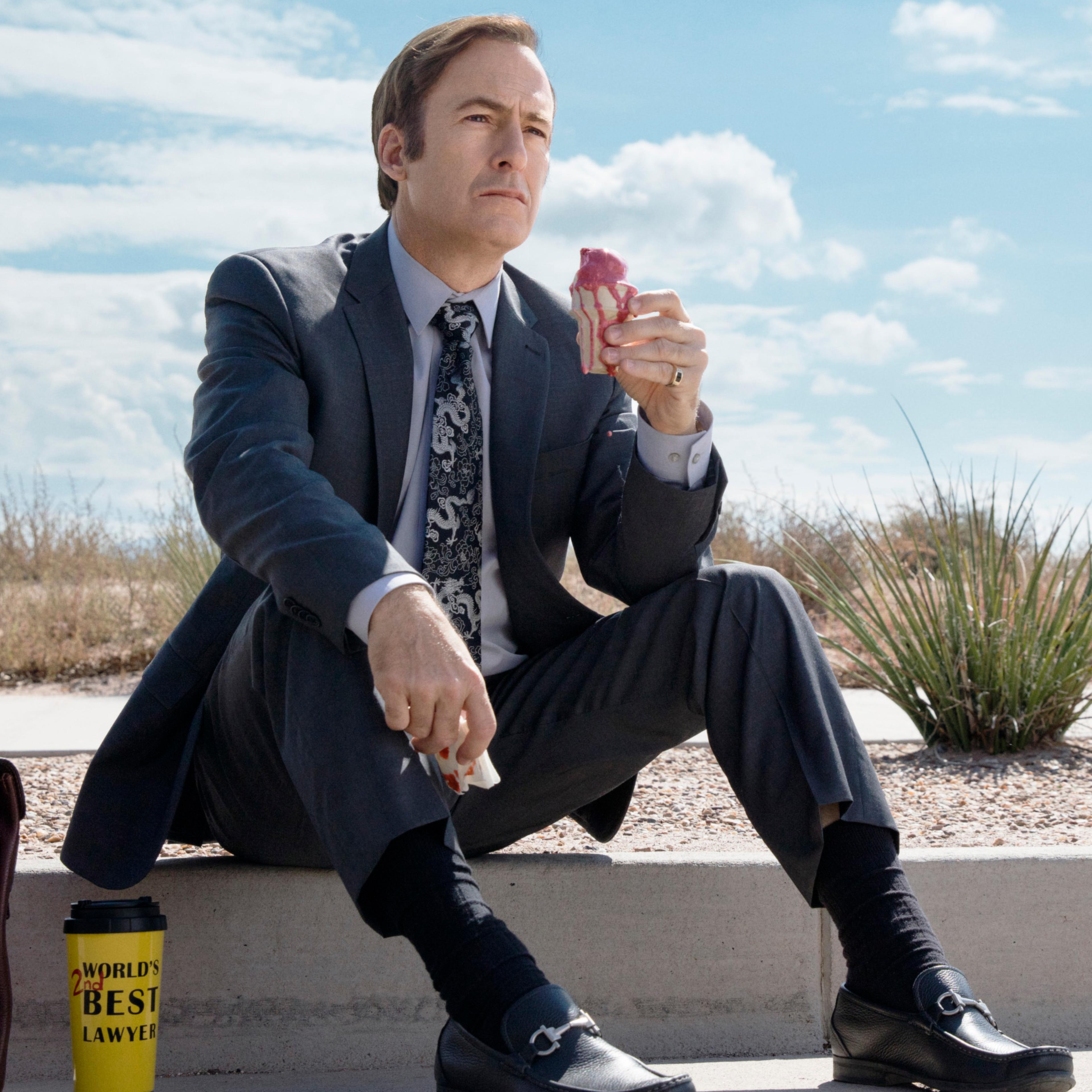 Bob Odenkirk, as Jimmy McGill, in Better Call Saul.
