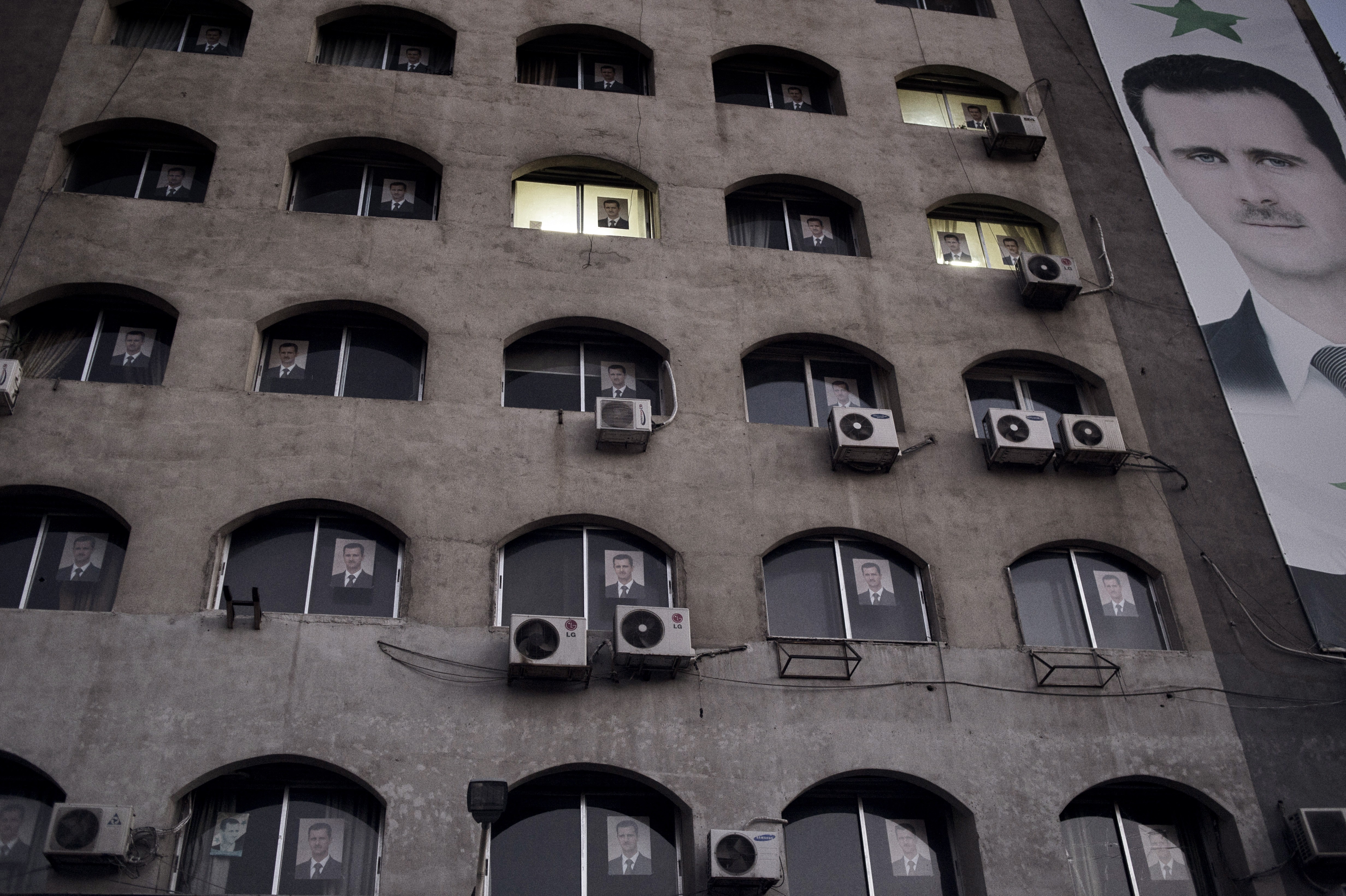 Damascus Syria May 14 2014Ministry of Industry offices, Damascus