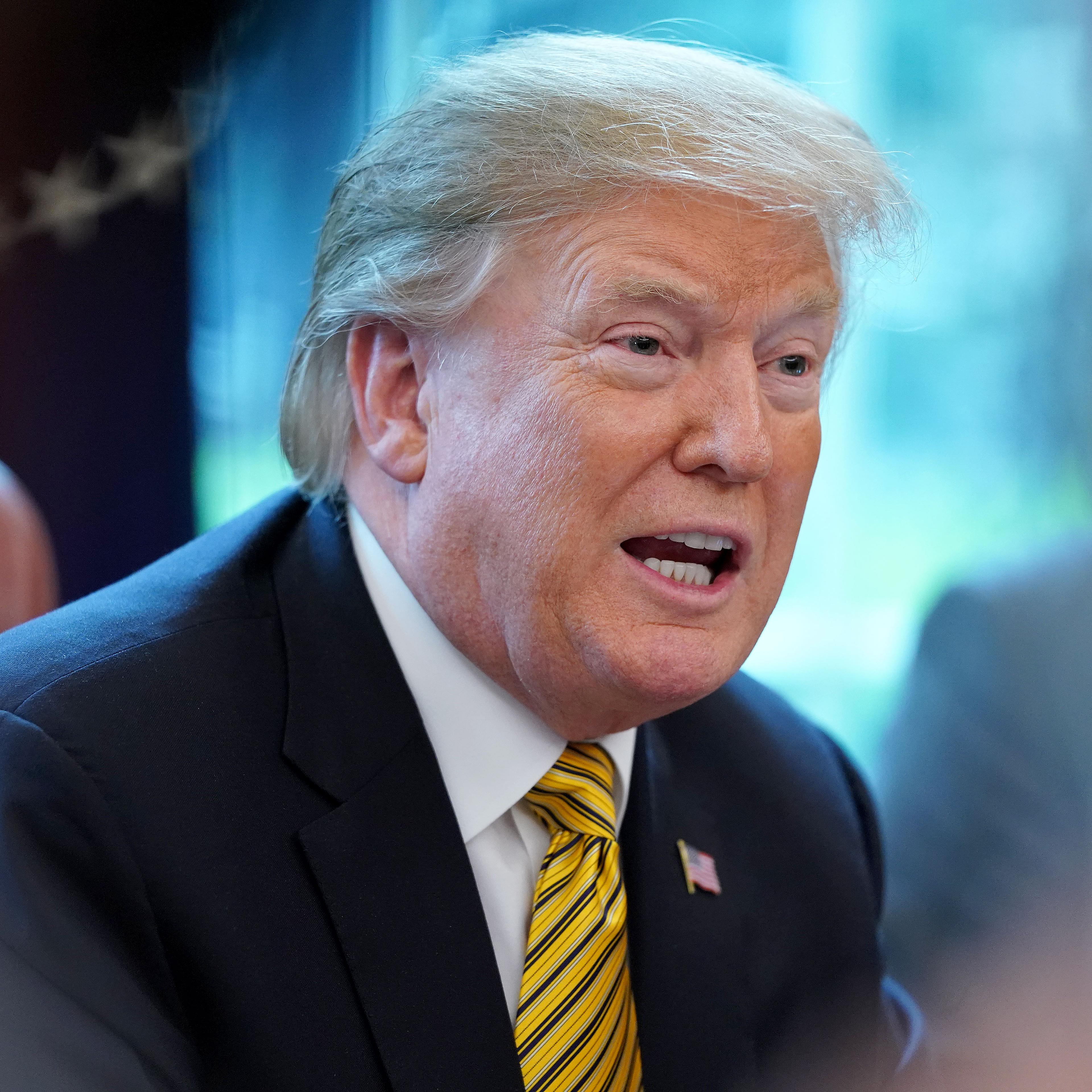 President Trump Meets With Vice Premier Of China At The White House