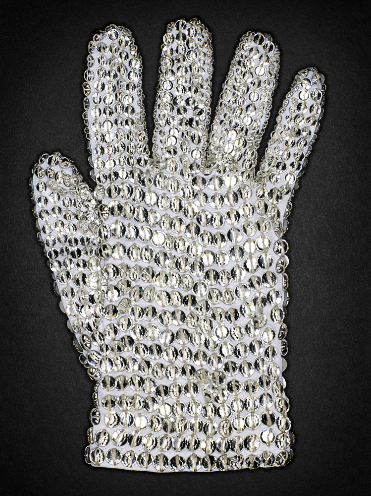 White Swarovski Crystal Glove