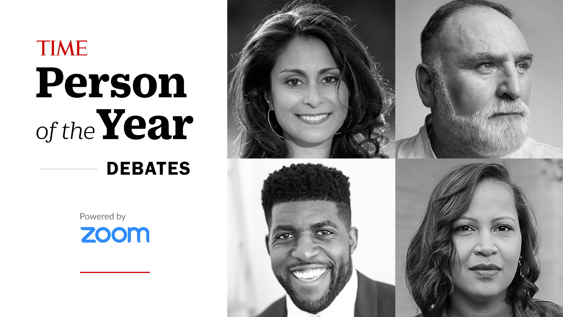 Before TIME reveals the 2020 Person of the Year, join us for a discussion with leading newsmakers about the people and events that defined a year like no other.