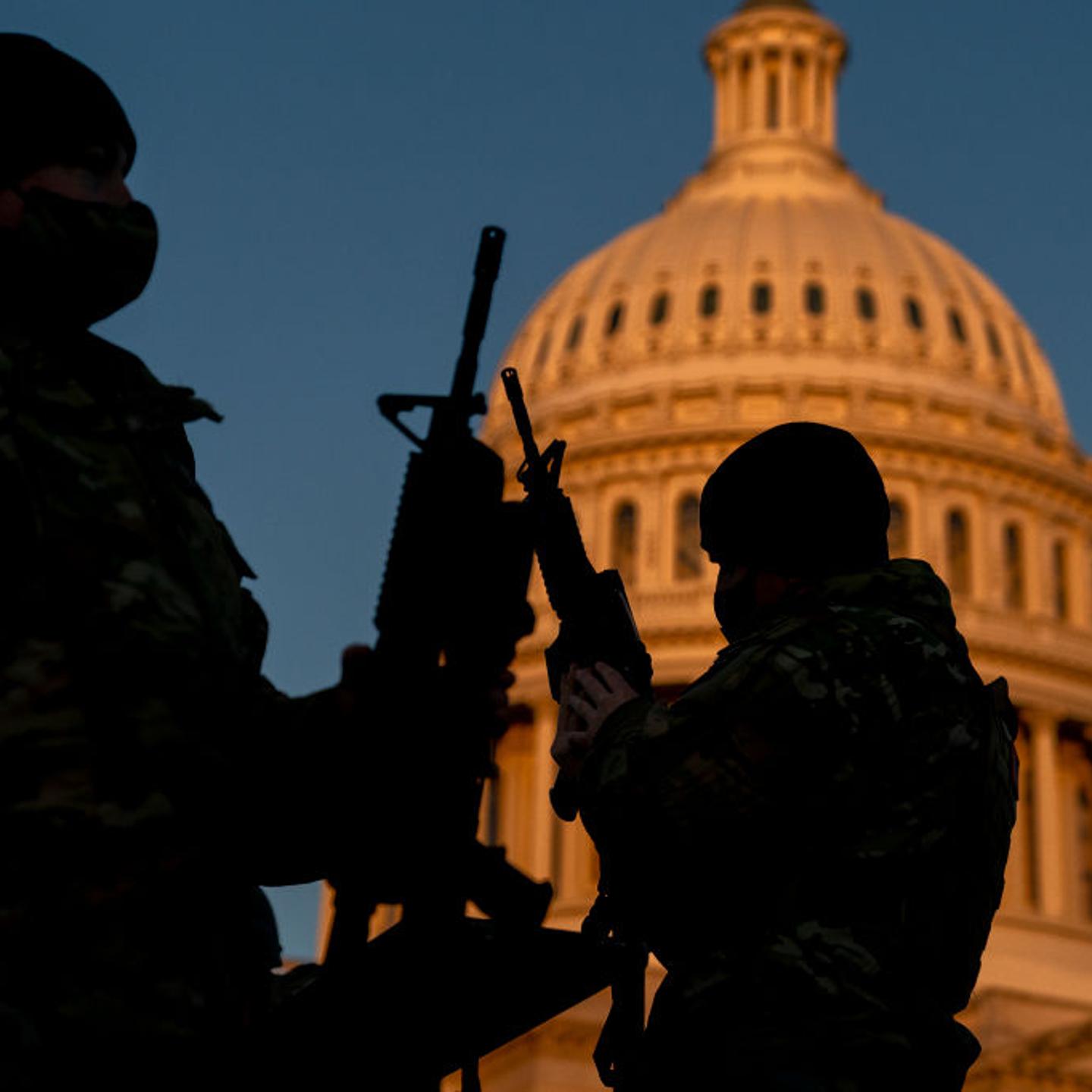Washington, DC Prepares For Potential Unrest Ahead Of Presidential Inauguration