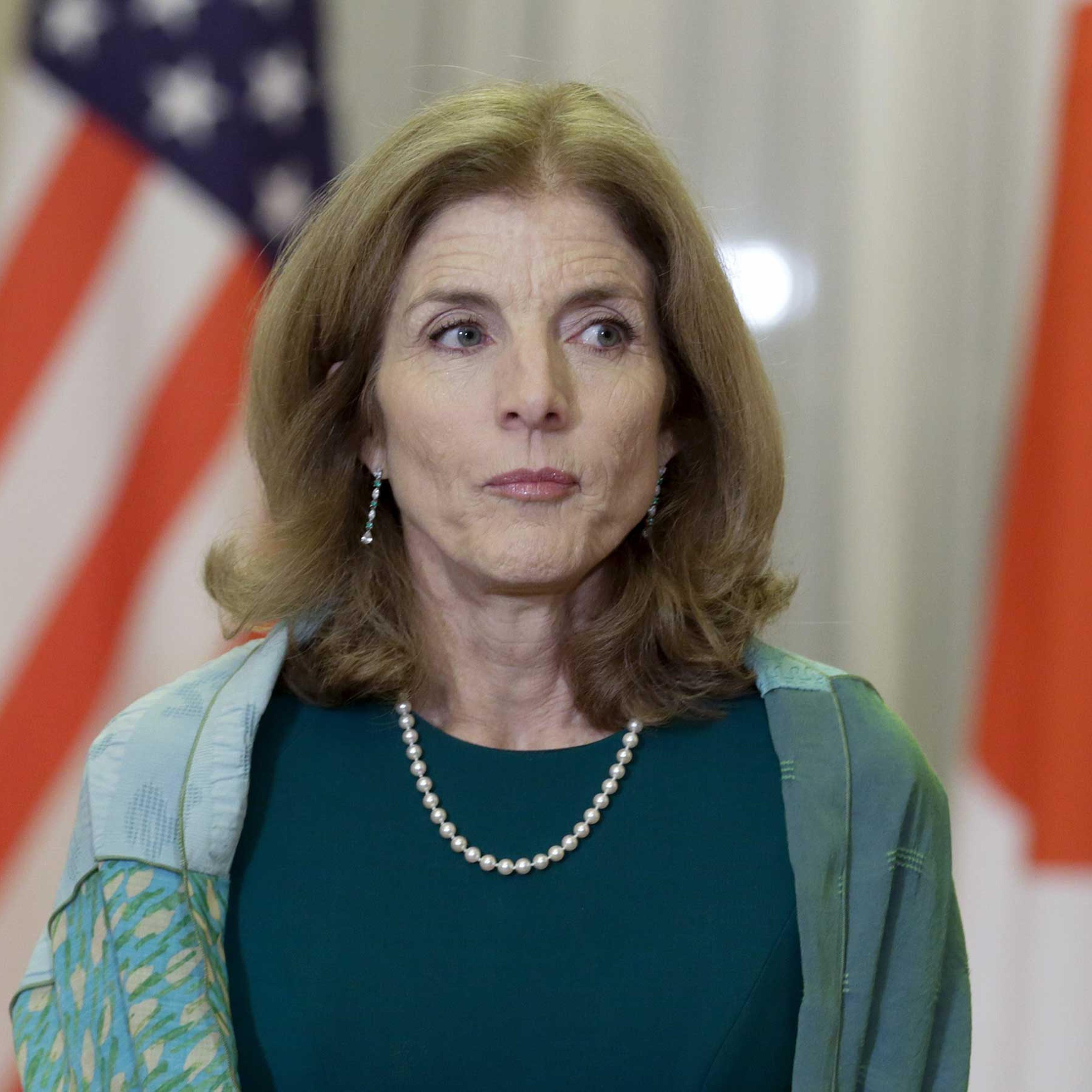 US Ambassador to Japan Caroline Kennedy in Tokyo on March 17, 2015.