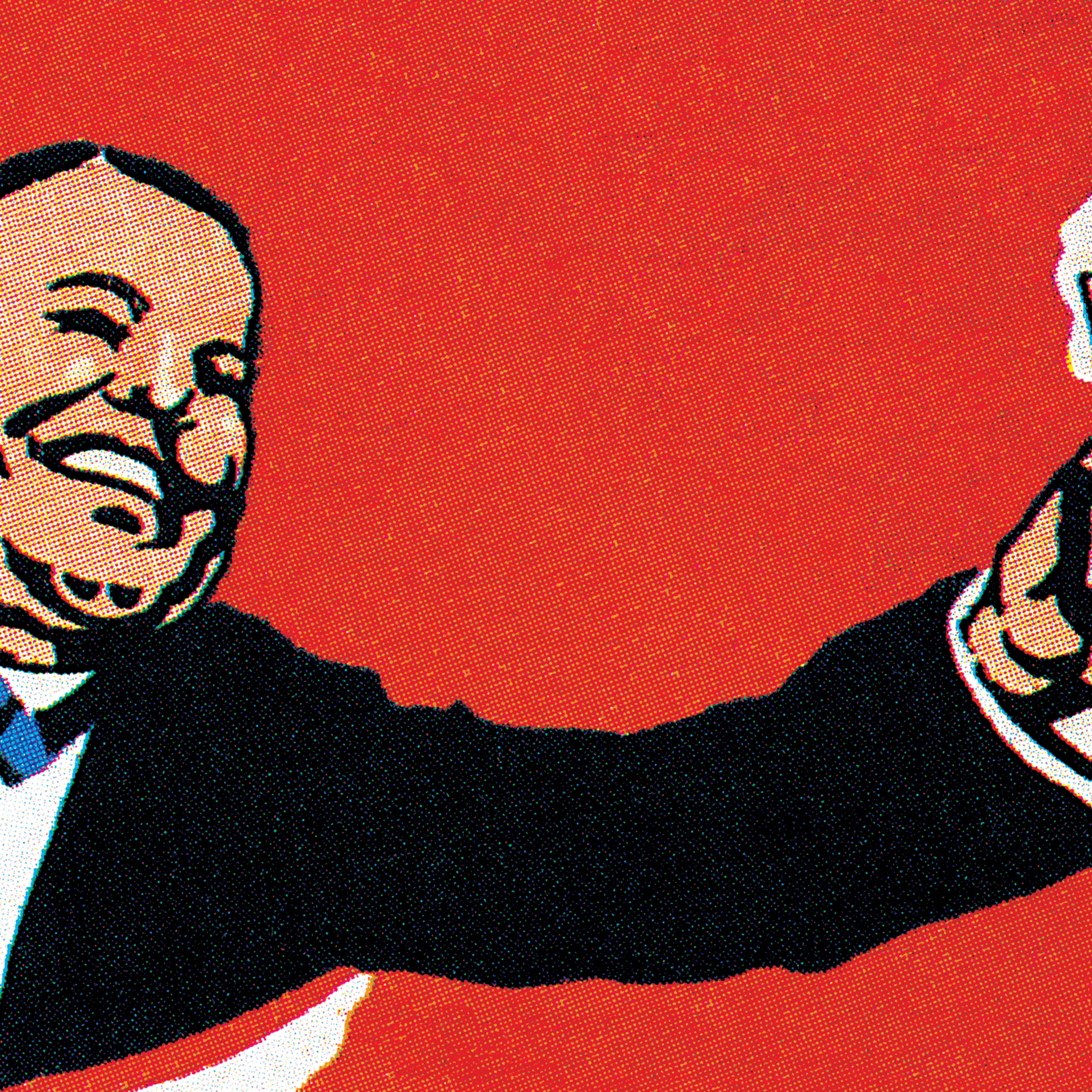 Giving a toast