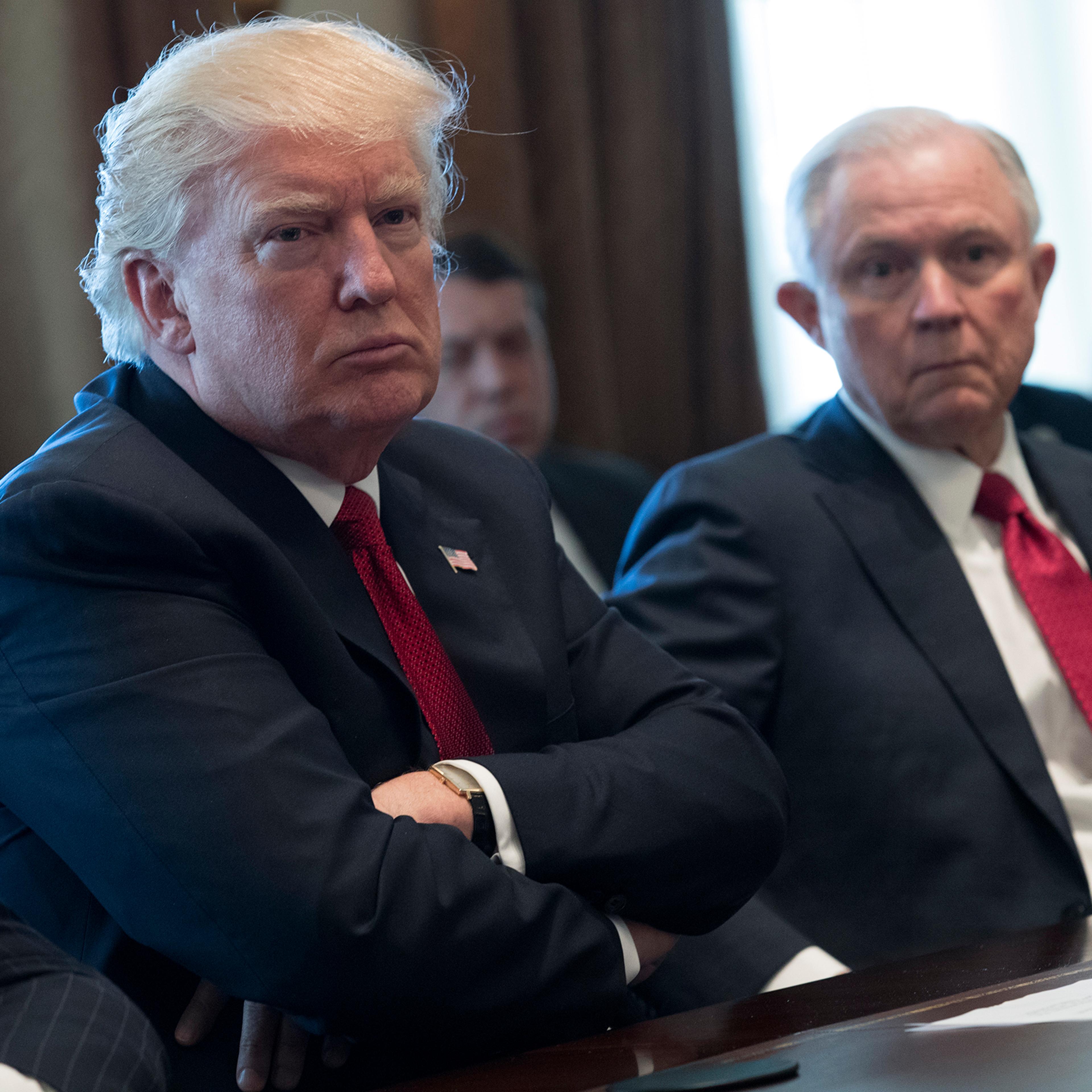 Trump Attends Panel Discussion On Opioid Addction At White House