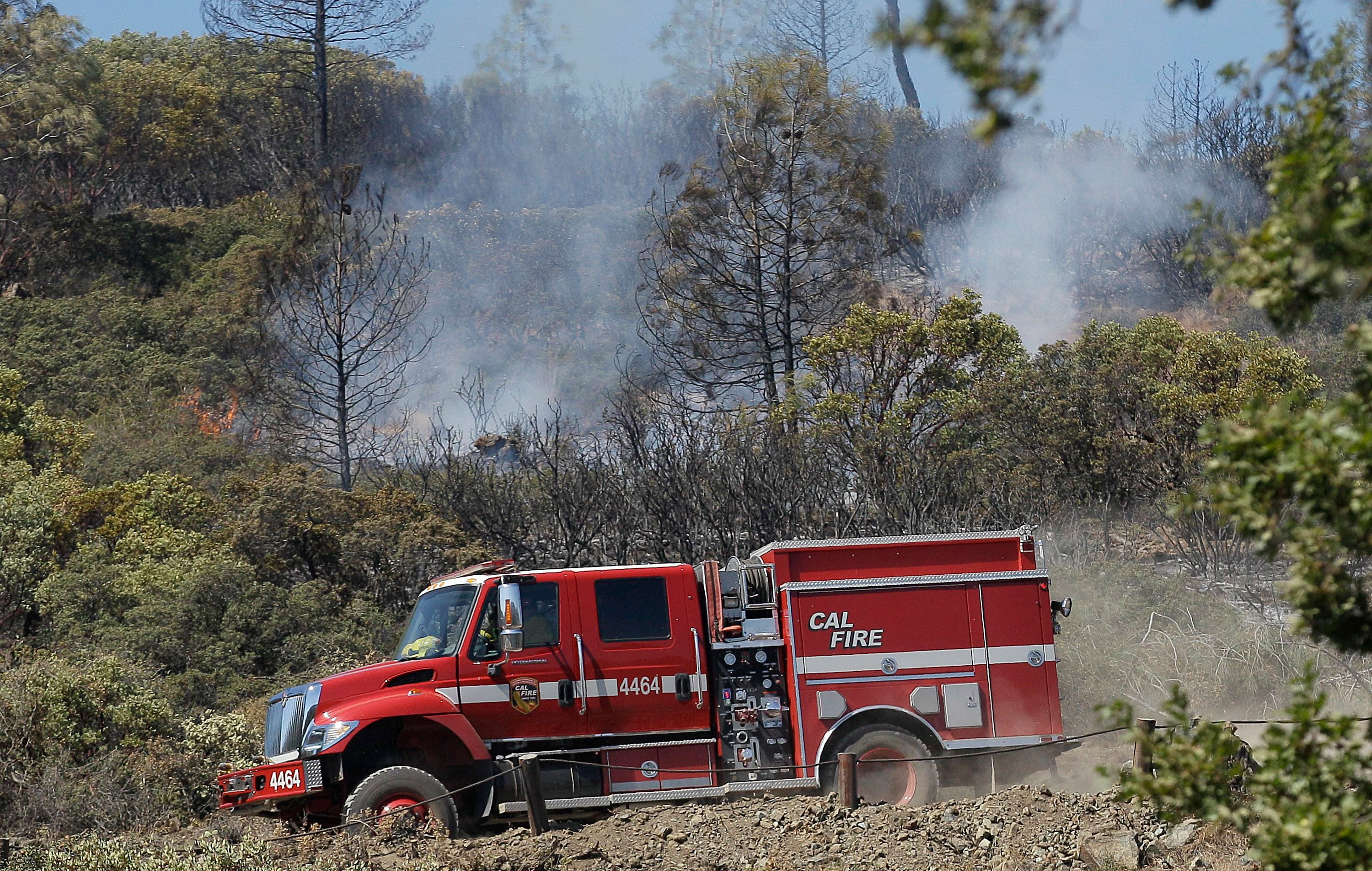 California Wildfires, Lower Lake, USA