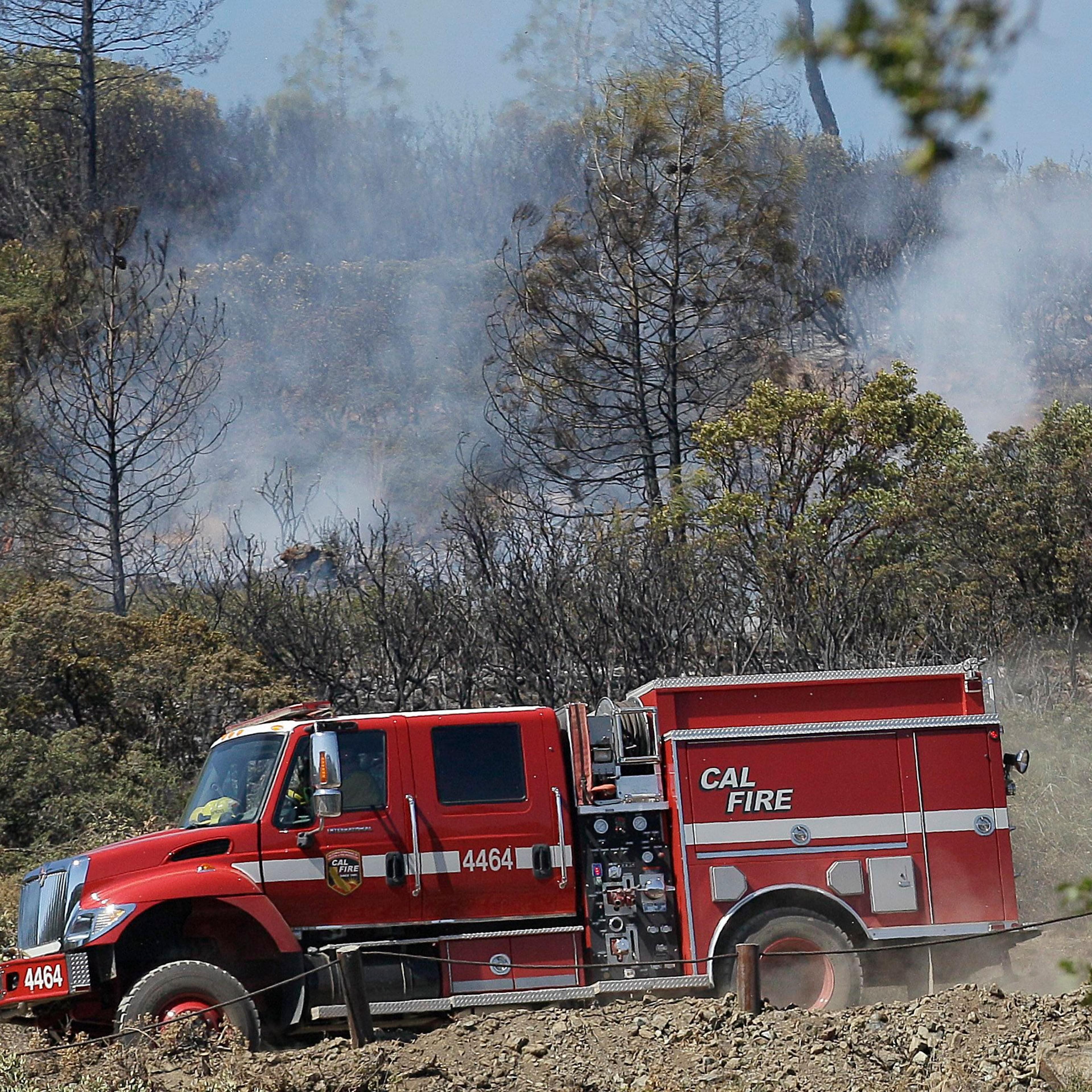 California Wildfires, Lower Lake, USA