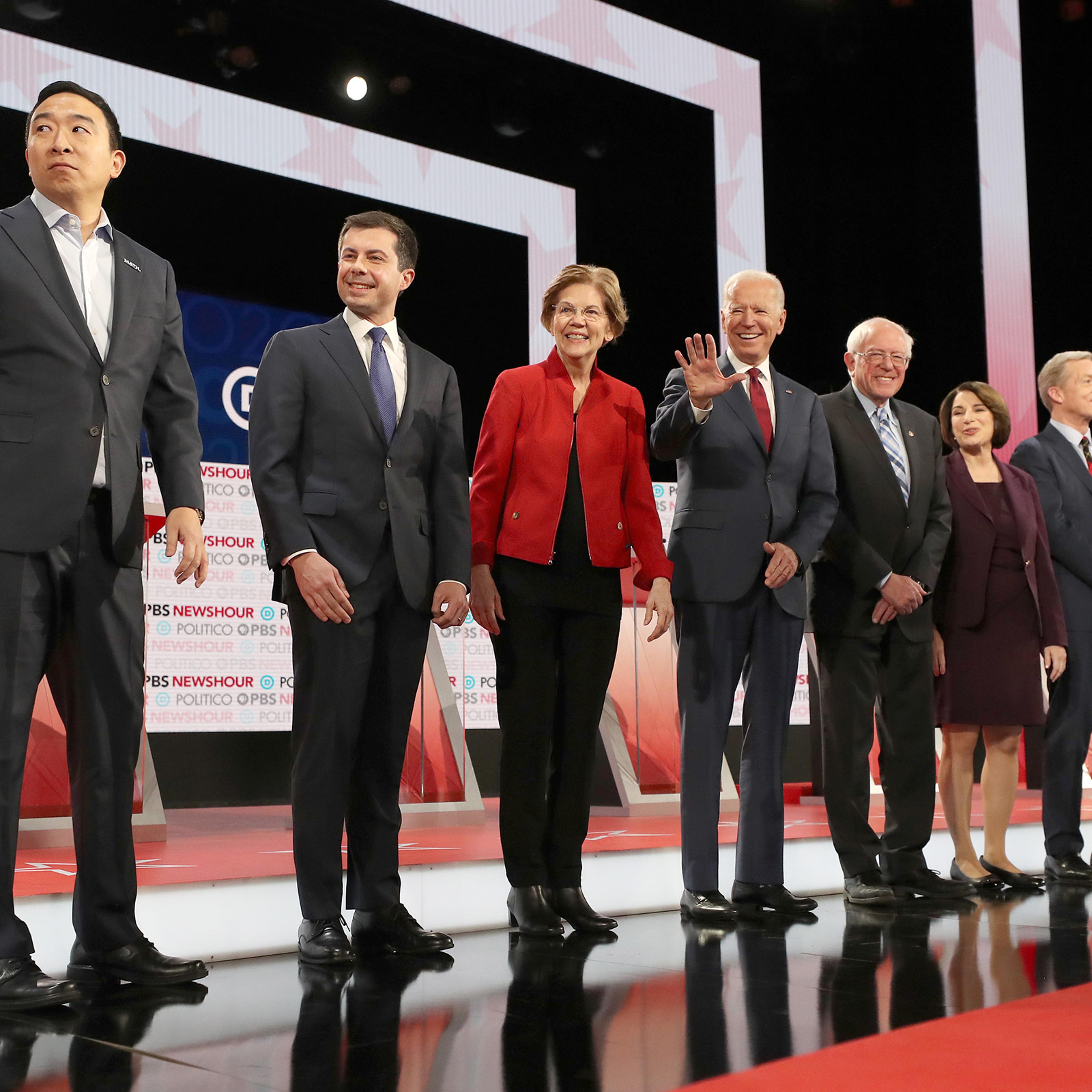 Democratic Presidential Candidates Participate In Last Debate Of 2019