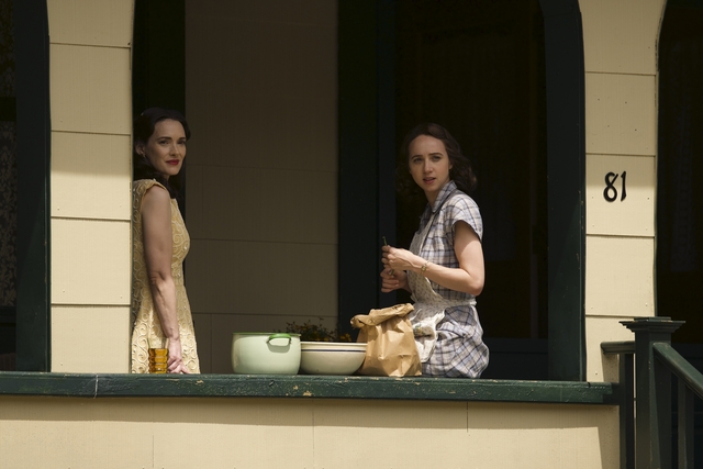 Winona Ryder, left, and Zoe Kazan in 'The Plot Against America'