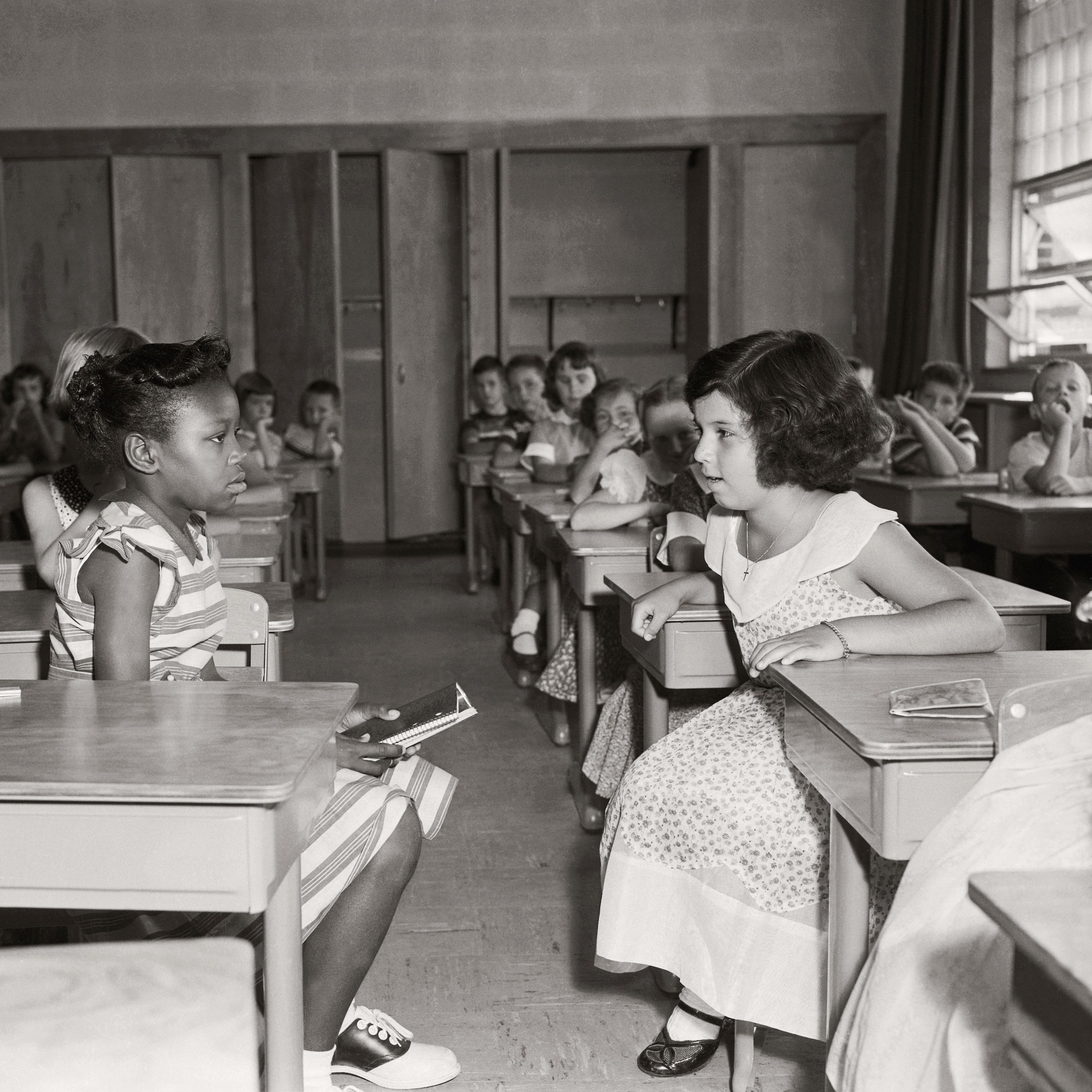 Children The First Day Of Desegregation