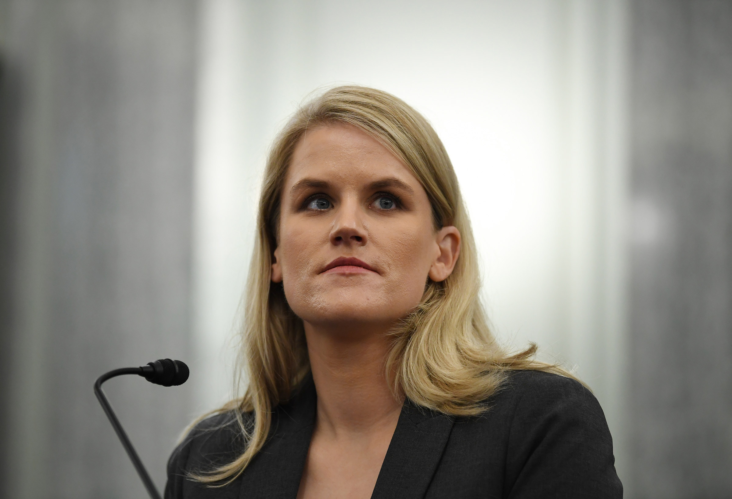 Facebook Whistle Blower Frances Haugen Testifies To Senate Committee
