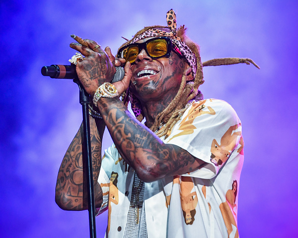 Lil Wayne performs during Lil WeezyAna at Champions Square on August 25, 2018 in New Orleans, Louisiana.