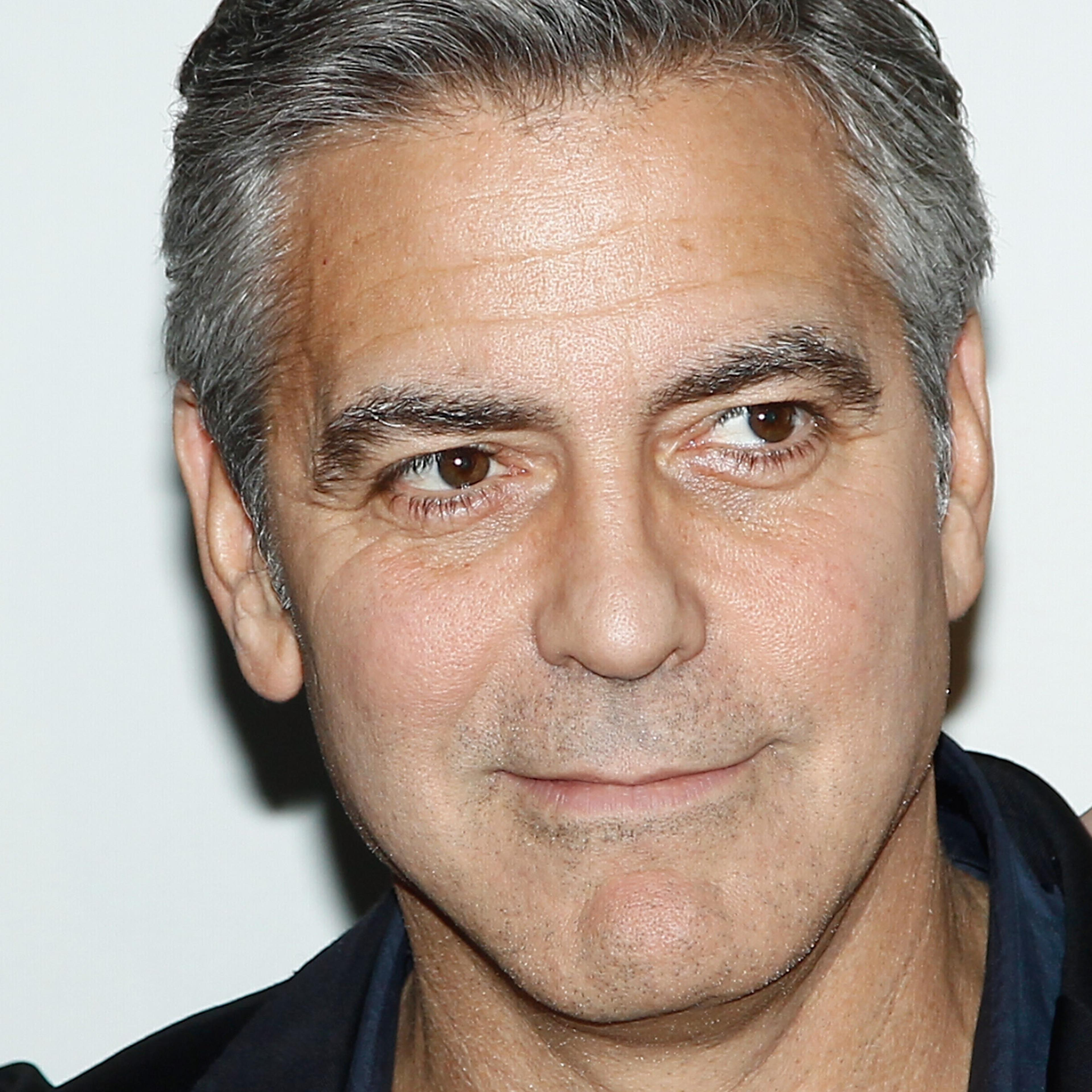 Actor George Clooney at 'Monuments Men' in Paris, France on Feb. 12, 2014.