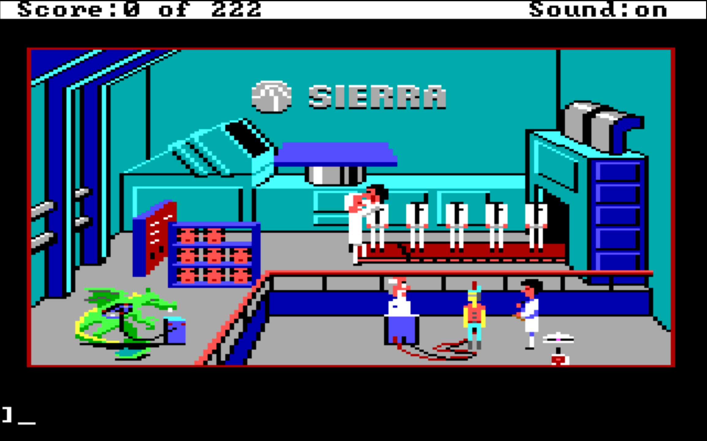   Leisure Suit Larry 1 - Land of the Lounge Lizards (1987)   Tame by today’s standards, this 8-bit, adult-oriented title was the Grand Theft Auto of its time, following the exploits of Larry Laffer as he strolls the city of Lost Wages, looking for love. 