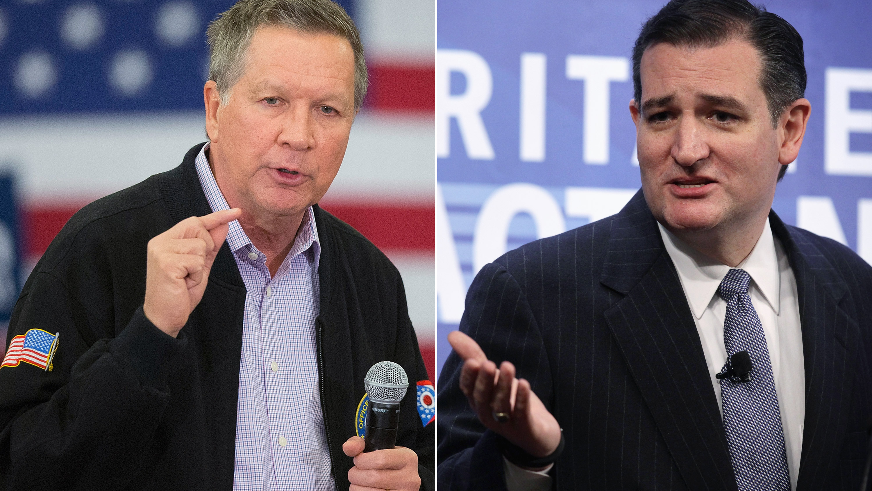 Ted Cruz and John Kasich
