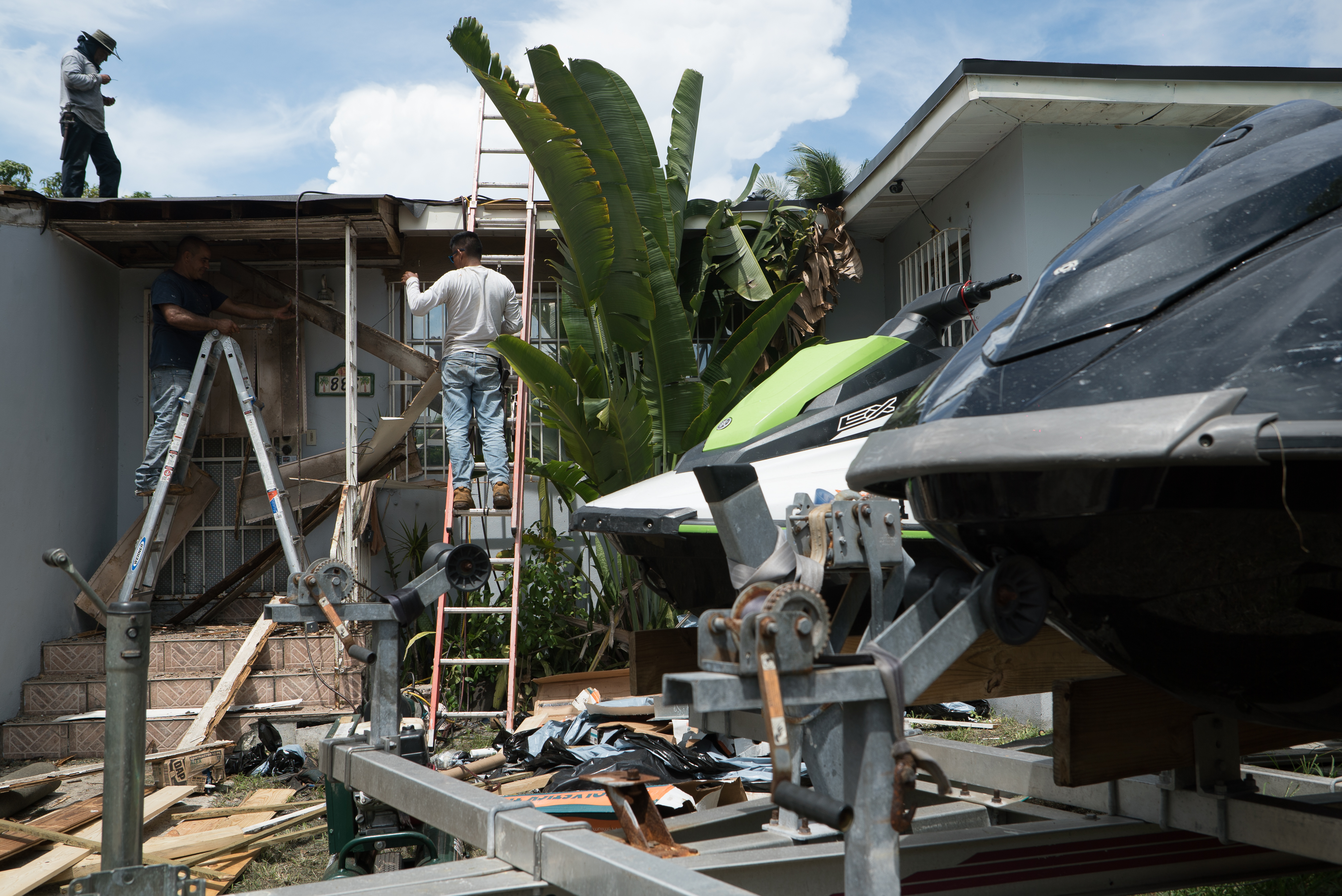 Florida Braces For Irma As Powerful Storm Lashes Caribbean
