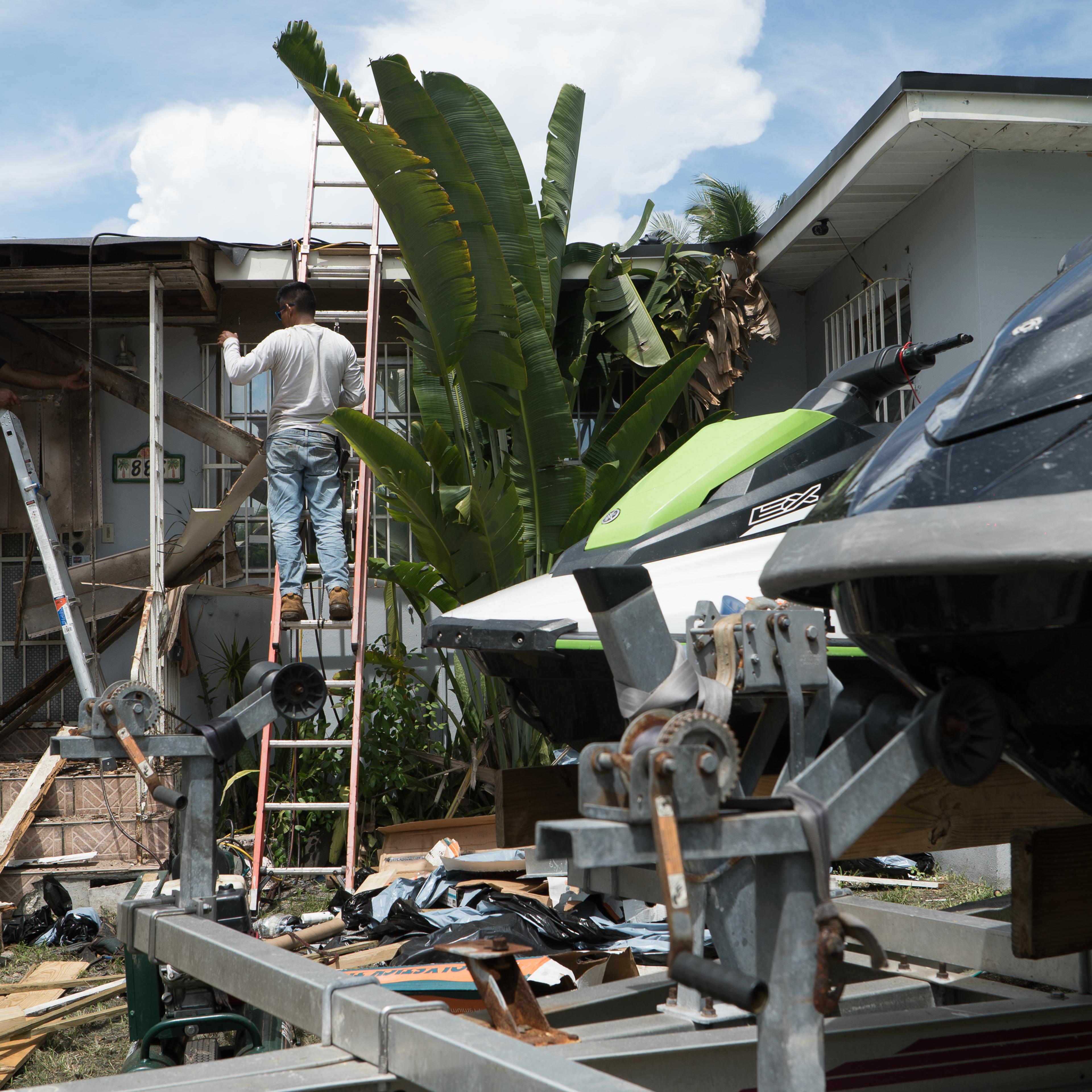 Florida Braces For Irma As Powerful Storm Lashes Caribbean