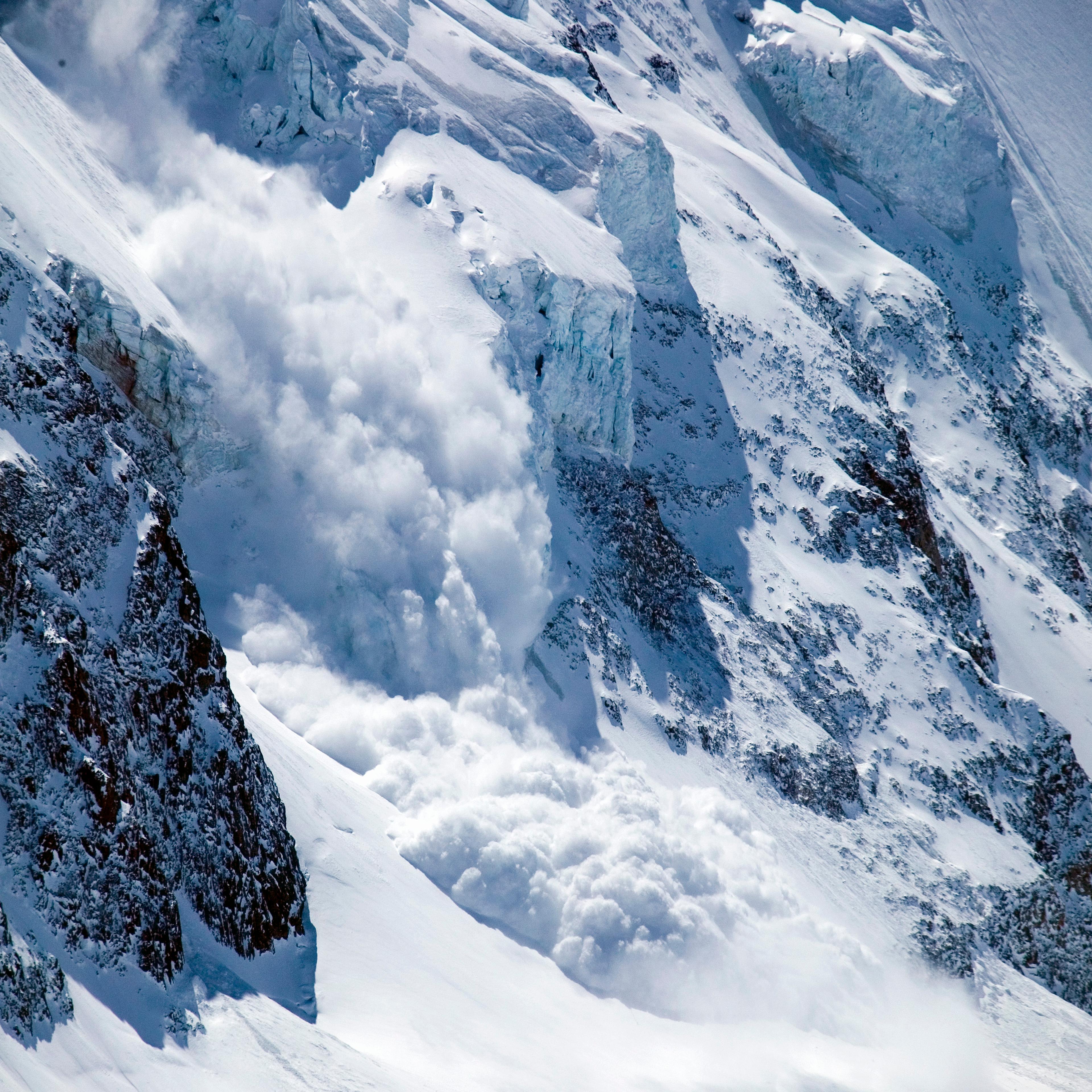 Mountain Landscape avalanche