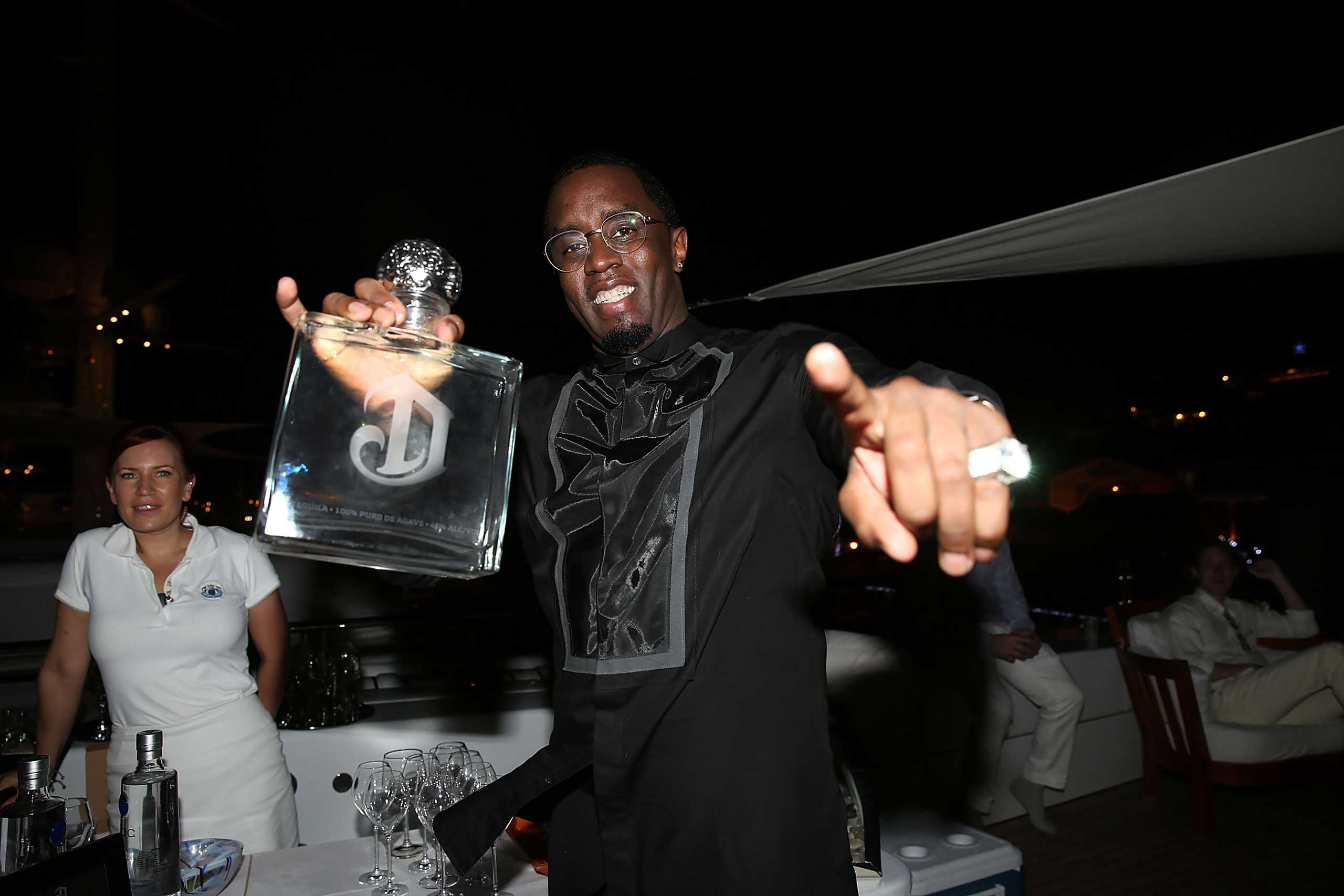 Sean Diddy Combs Celebrates New Years Eve in St Barths