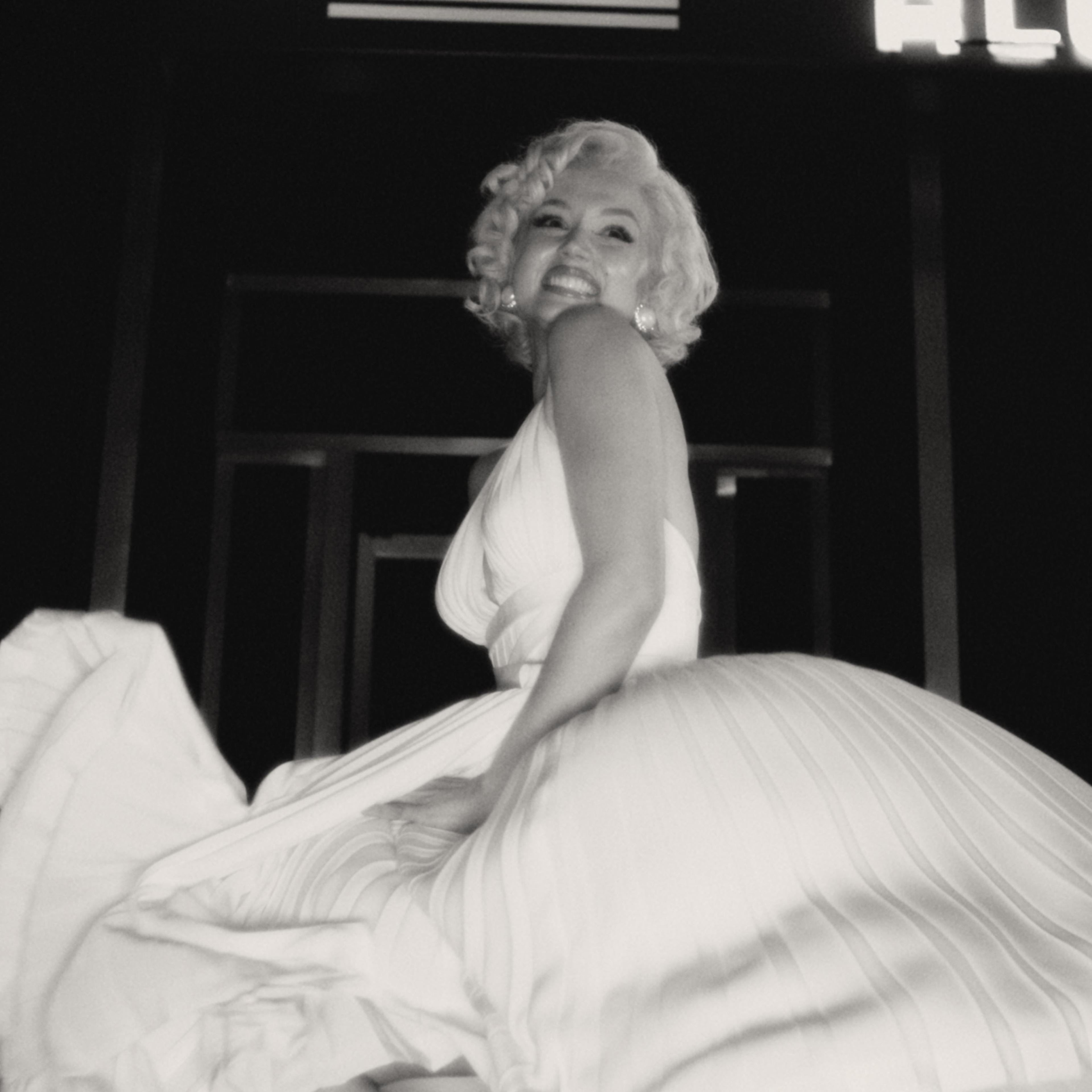 Blonde. Ana de Armas as Marilyn Monroe. Cr. Netflix © 2022