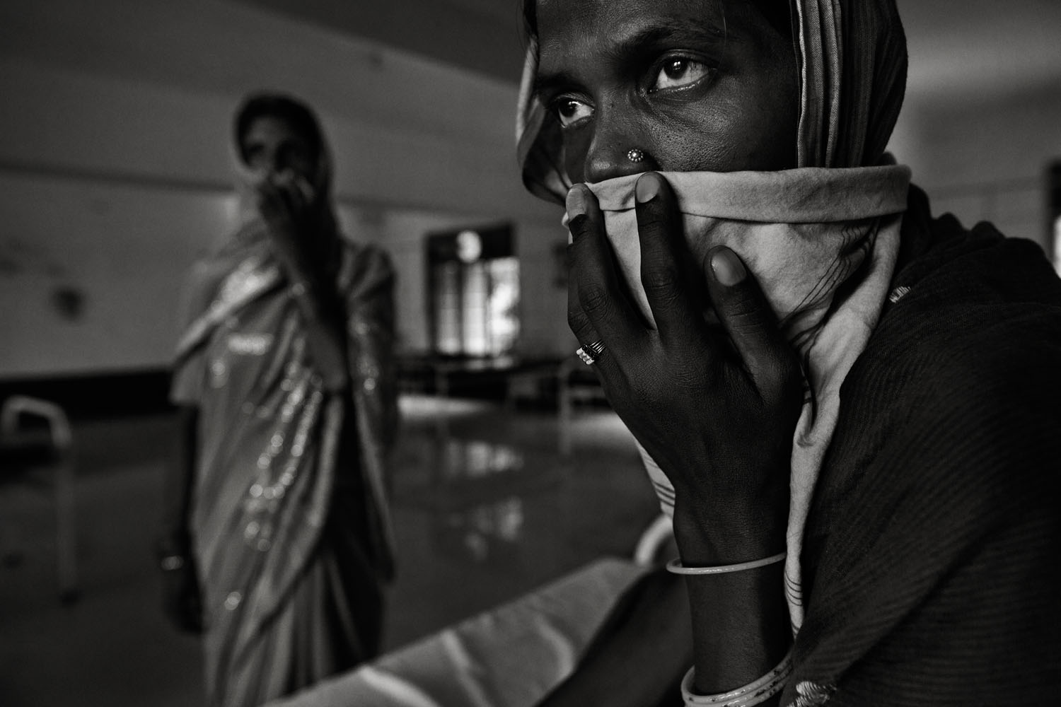 MDR-TB isolation wards in Drug Resistant TB Center, one for women and one for men, Patna, Bihar State, India. James Nachtwey People in Vietnam affected by Agent Orange, an herbicide used by American forces during the war to defoliate the forests in order