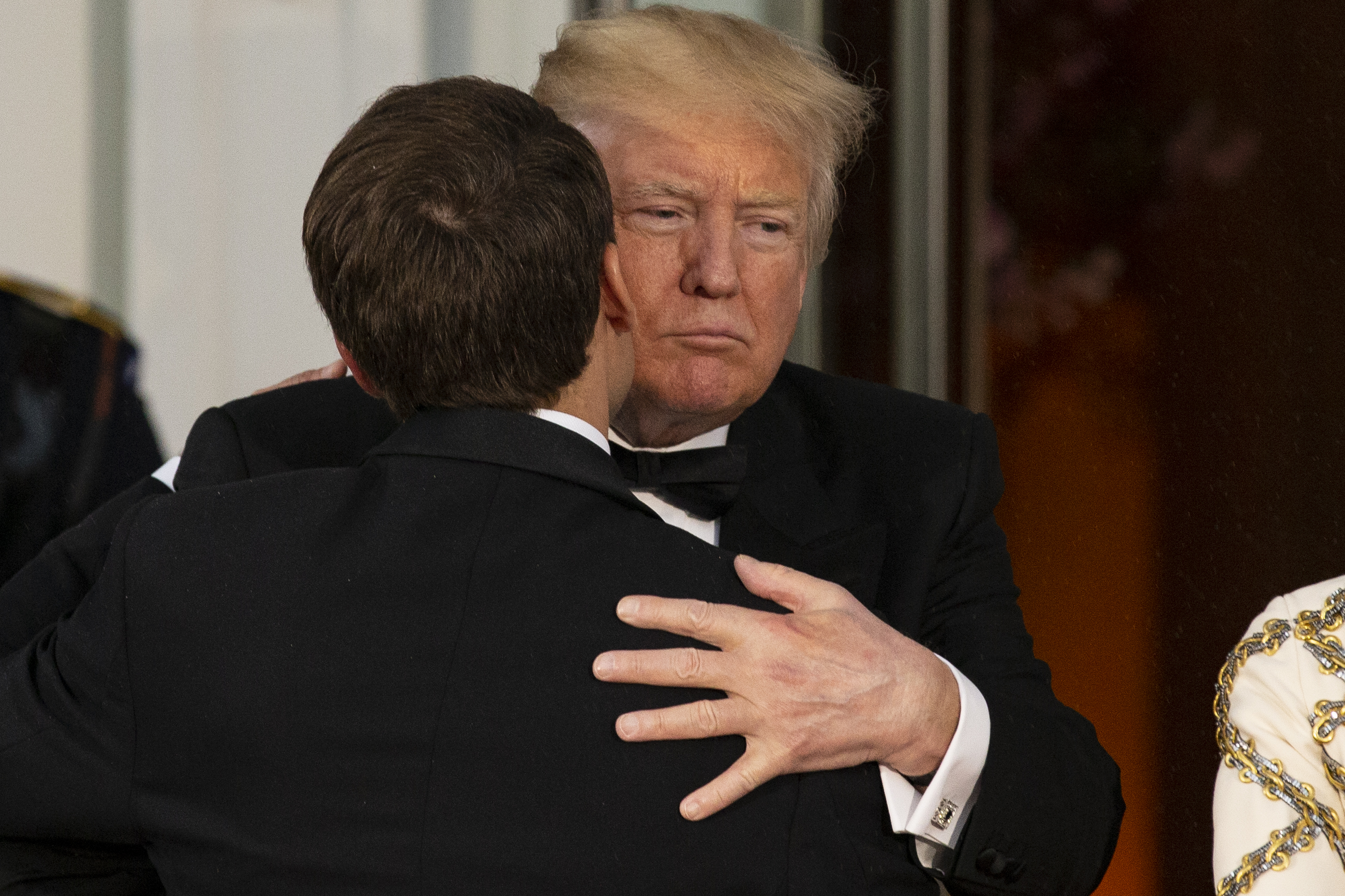 File: Trump And Macon: A Game Of One-Upmanship