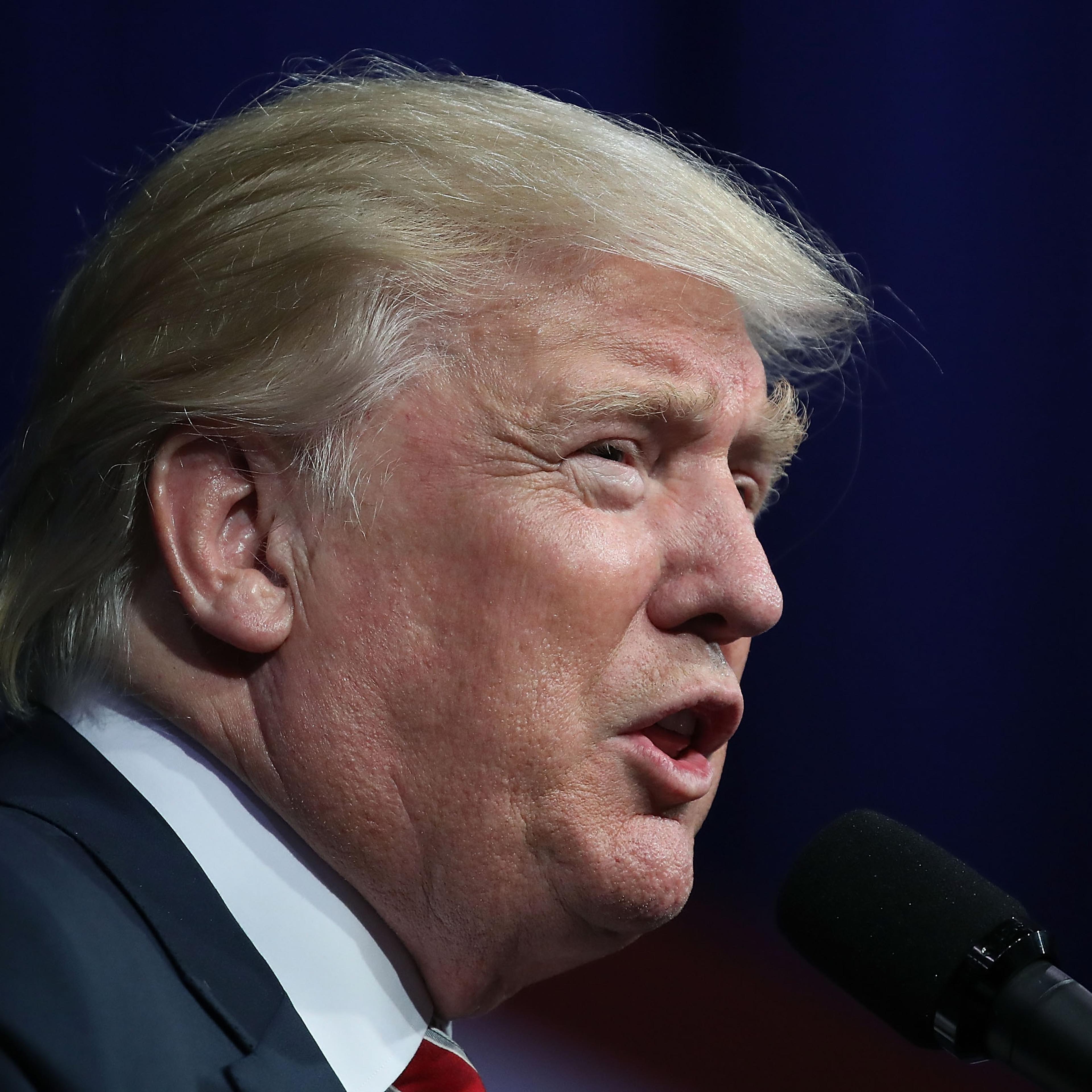 Donald Trump Holds Campaign Event In Pennsylvania
