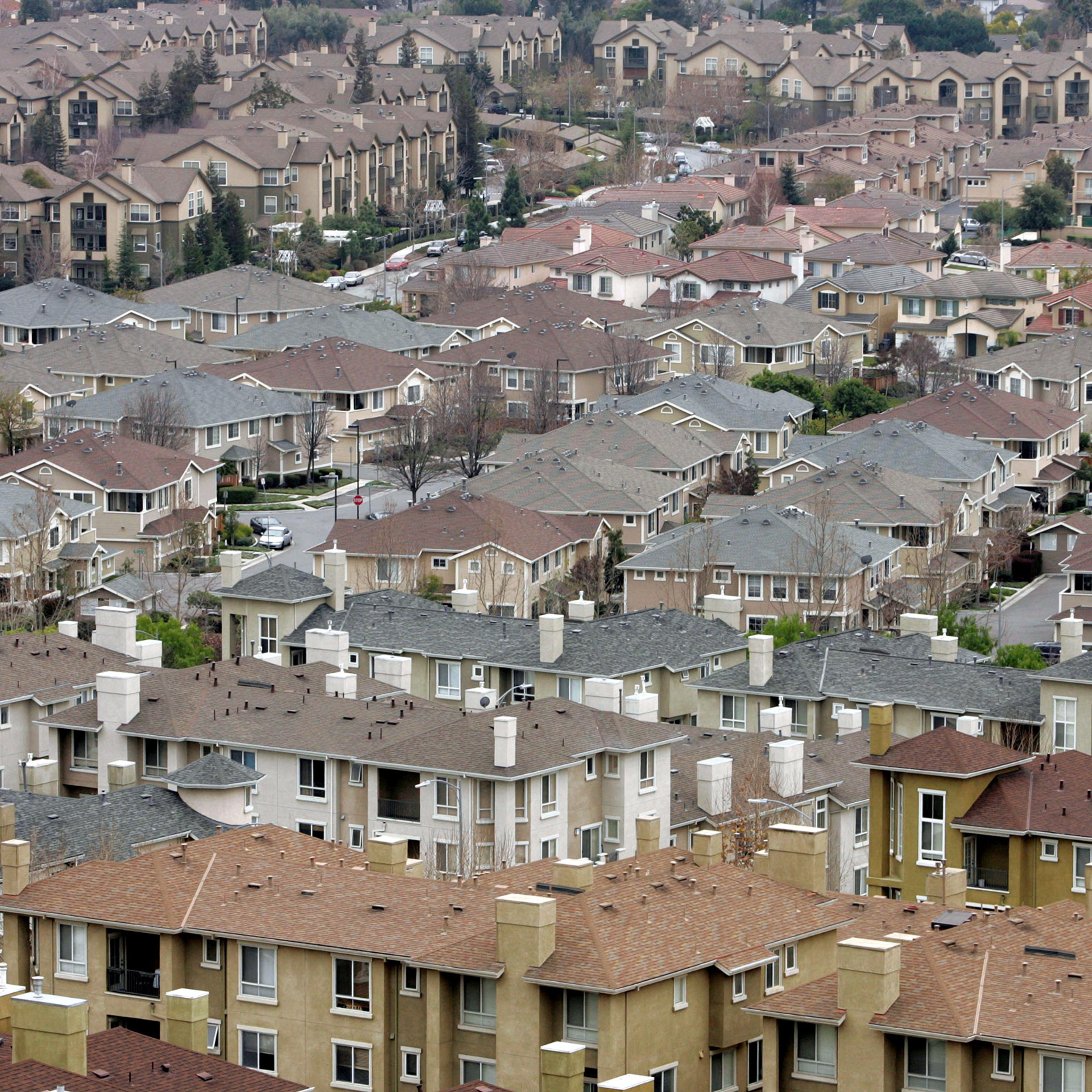 A residential area in San Jose, Calif.