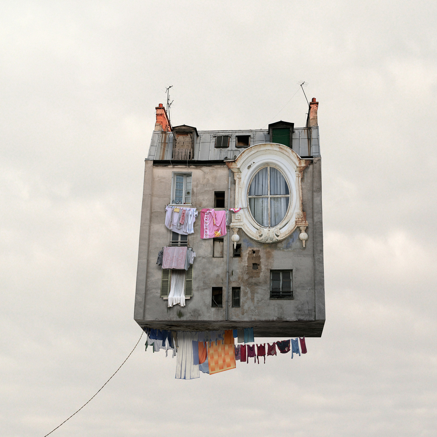 <i>Linge qui sèche [Drying clothes]</i>, 2012