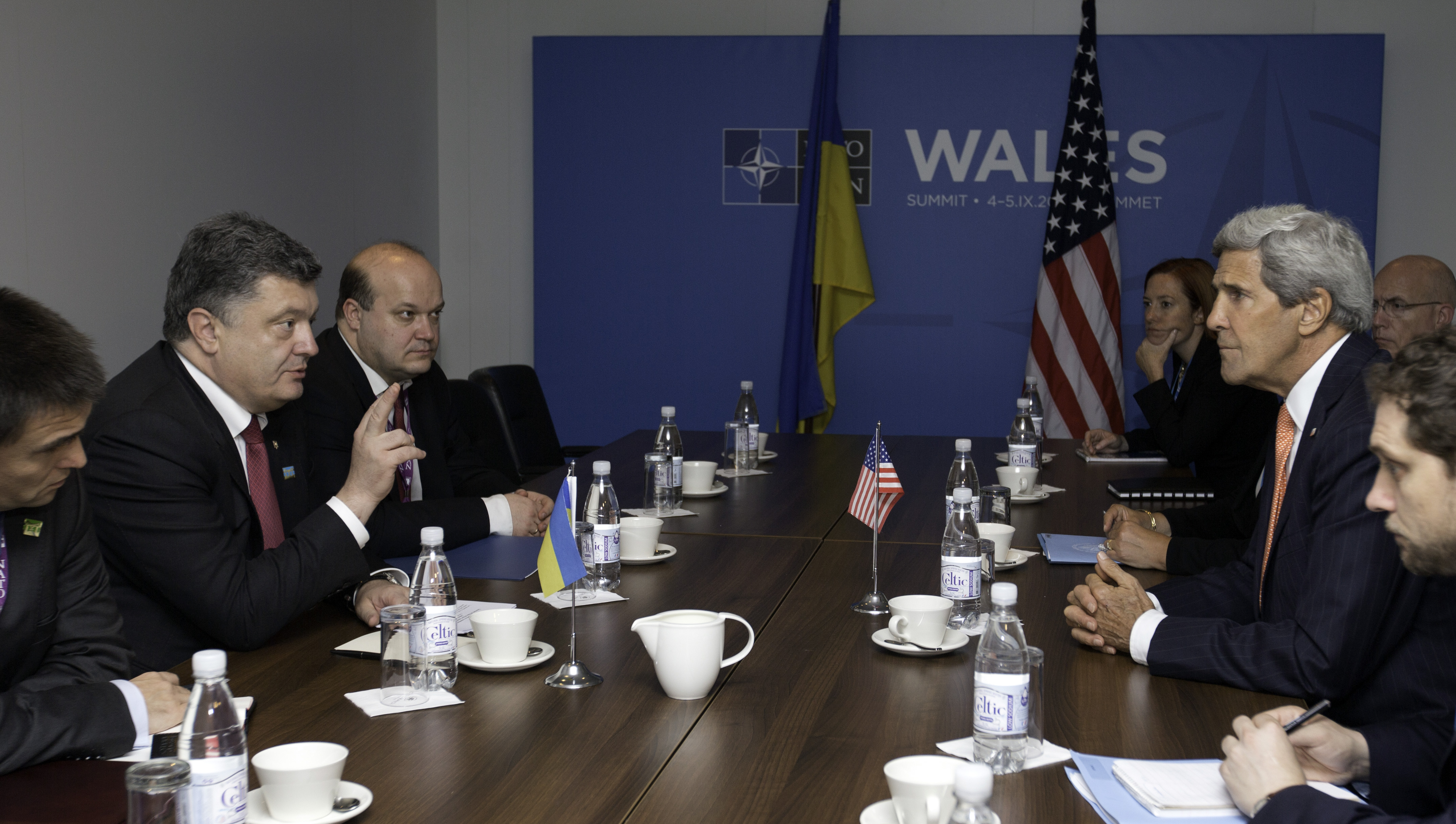 Petro Poroshenko, John Kerry
