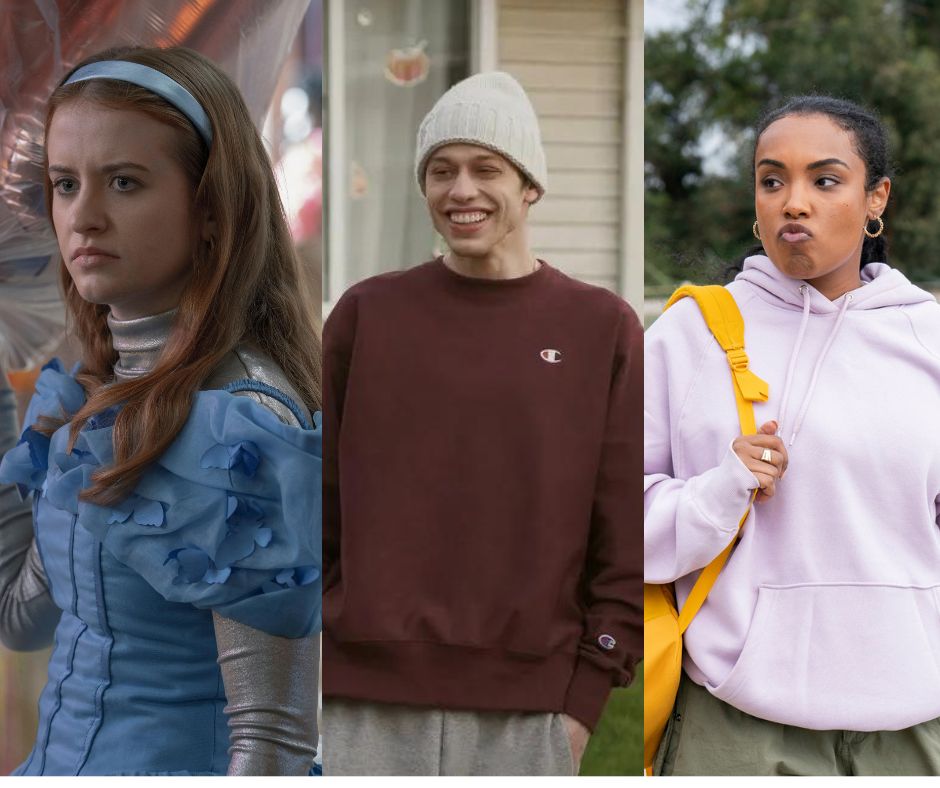 Máiréad Tyers in <i>Extraordinary</i>; Pete Davidson in <i>Bupkis</i>; Aida Osman in <i>Rap Sh!t</i>