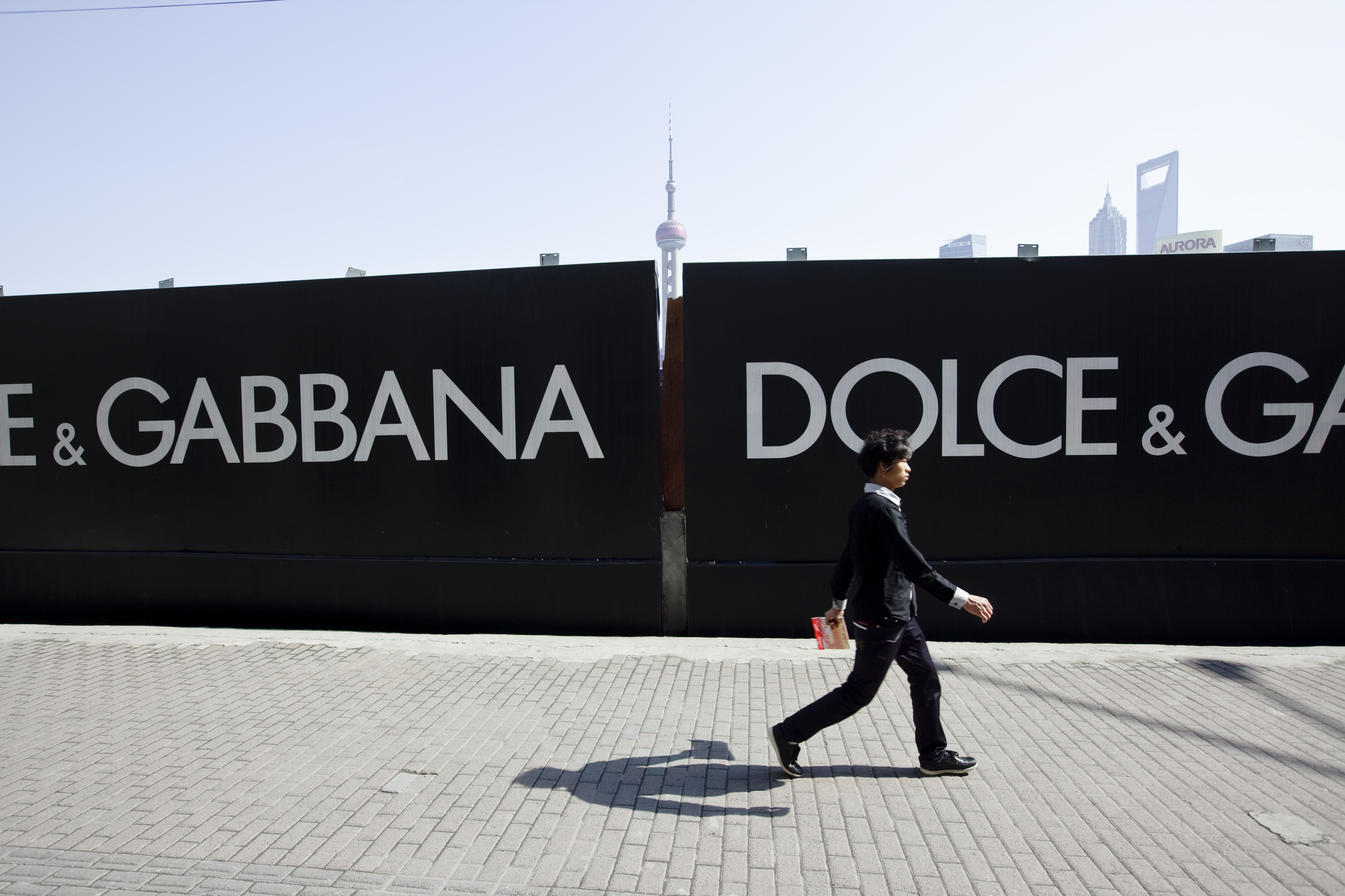 China - Shanghai - Dolce & Gabbana Ad