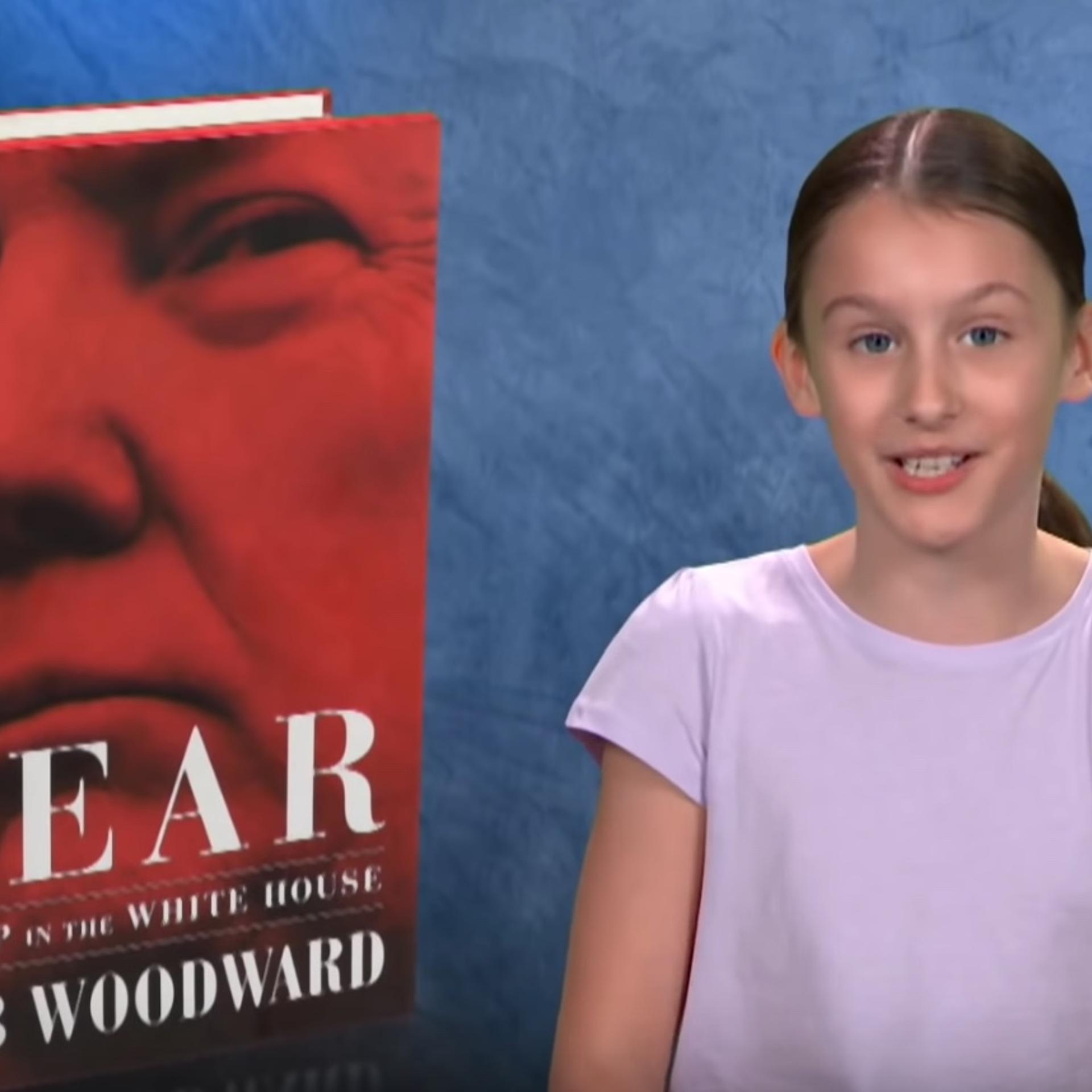Kids read Fear on Stephen Colbert
