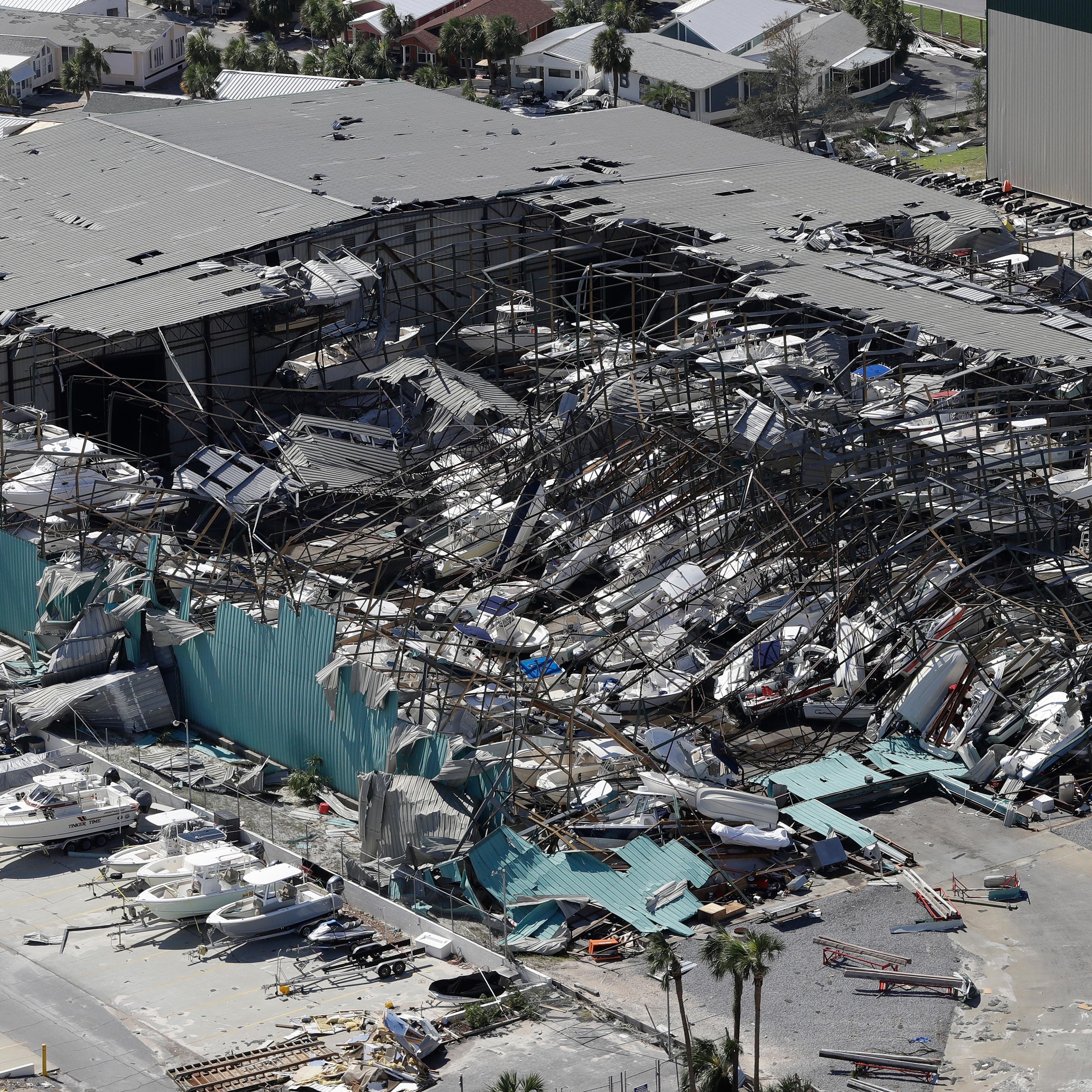 Florida Panhandle Faces Major Destruction After Hurricane Michael Hits As Category 4 Storm