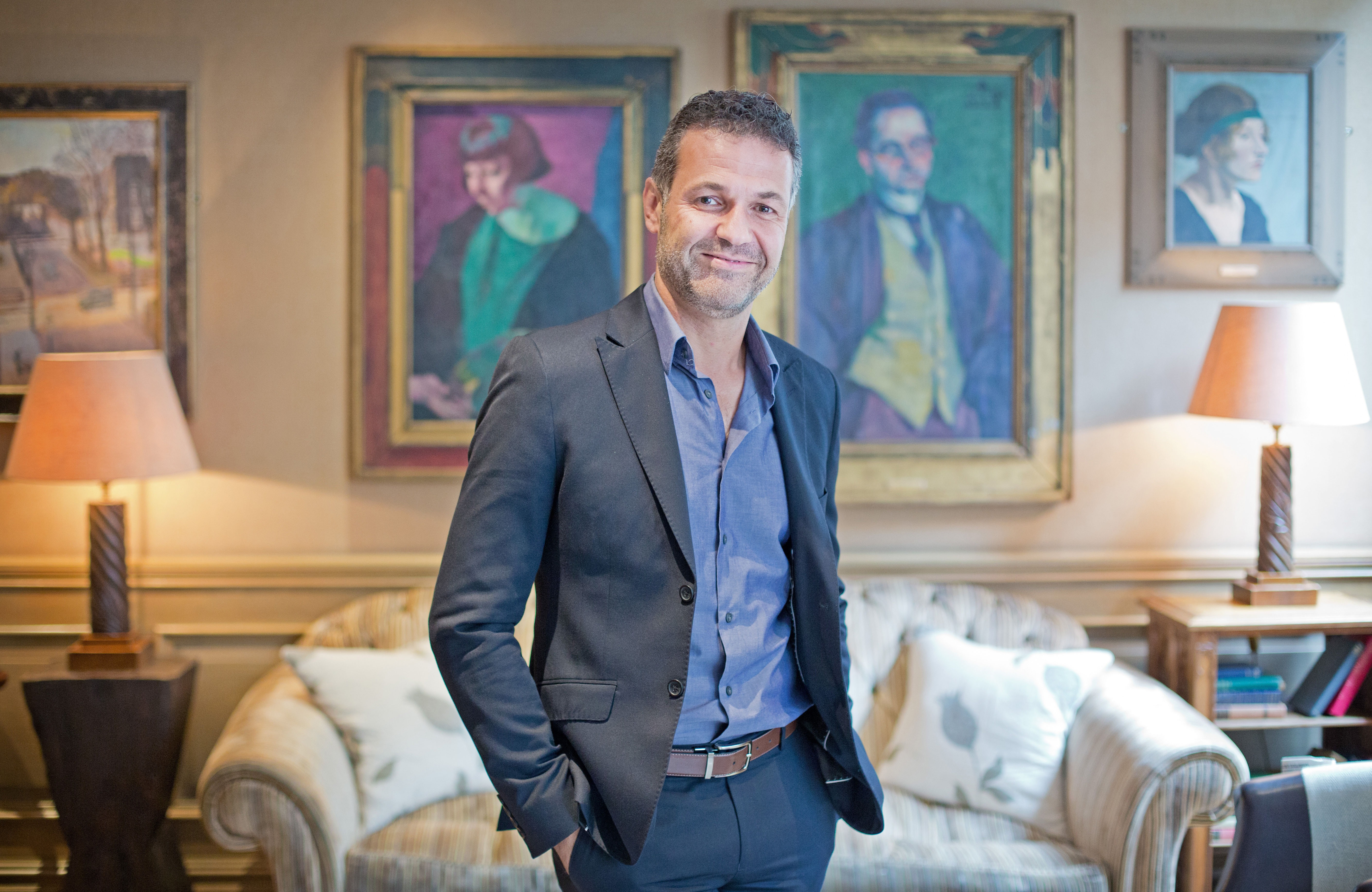 Khaled Hosseini author of the Kite Runner