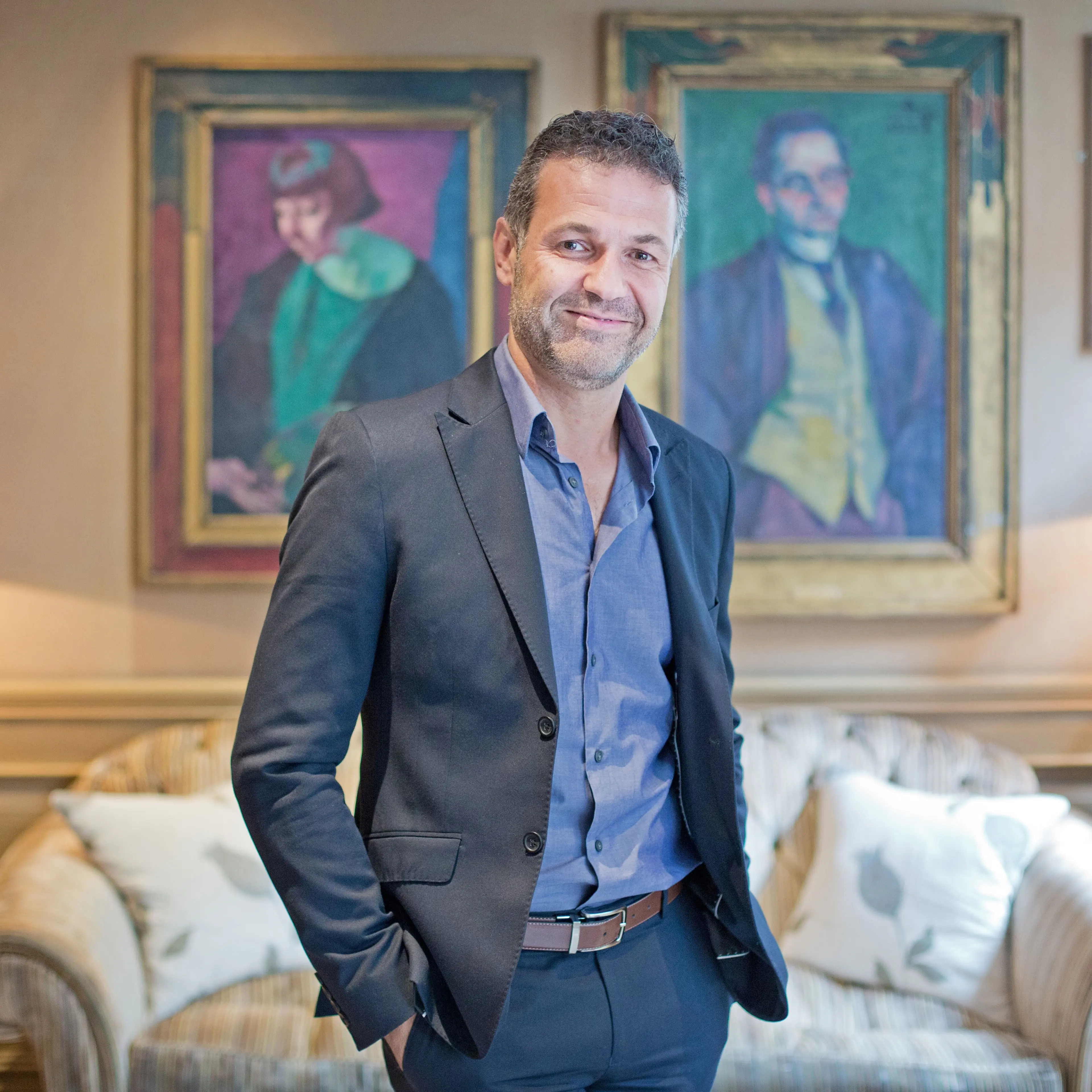 Khaled Hosseini author of the Kite Runner