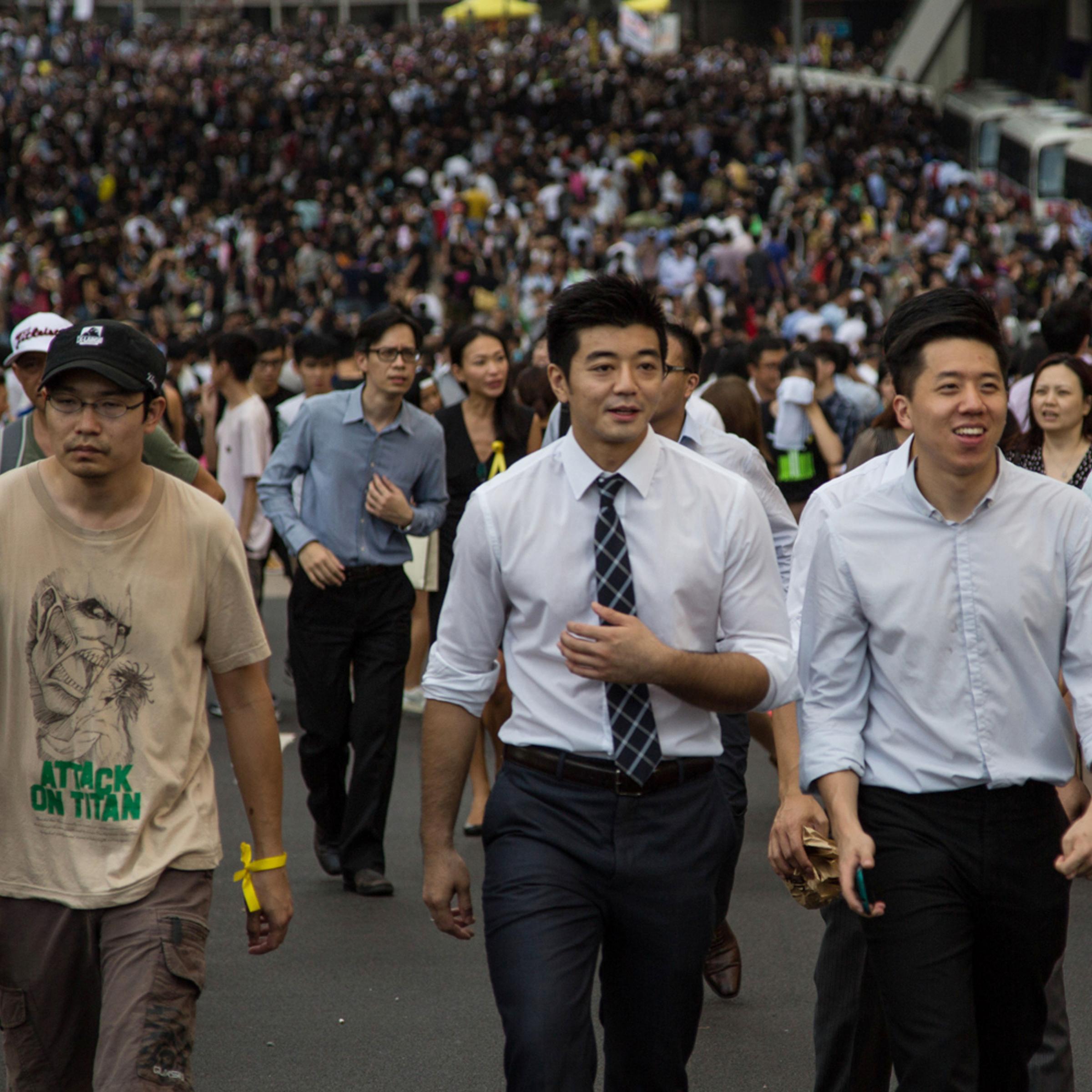 Hong Kong Streets The Day After Clashes Between Pro-Democracy Protesters And Police