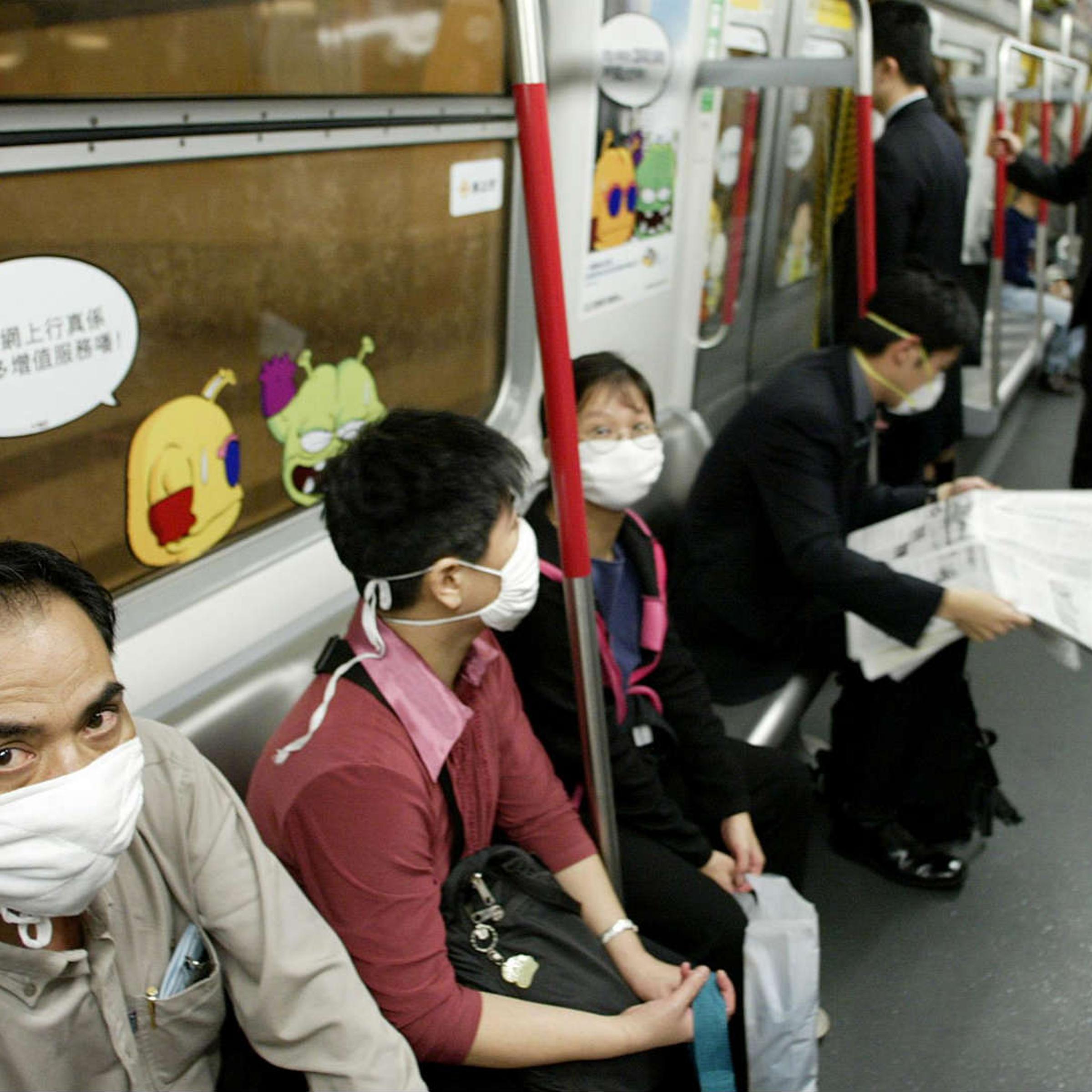 SARS ravaged Hong Kong in 2003