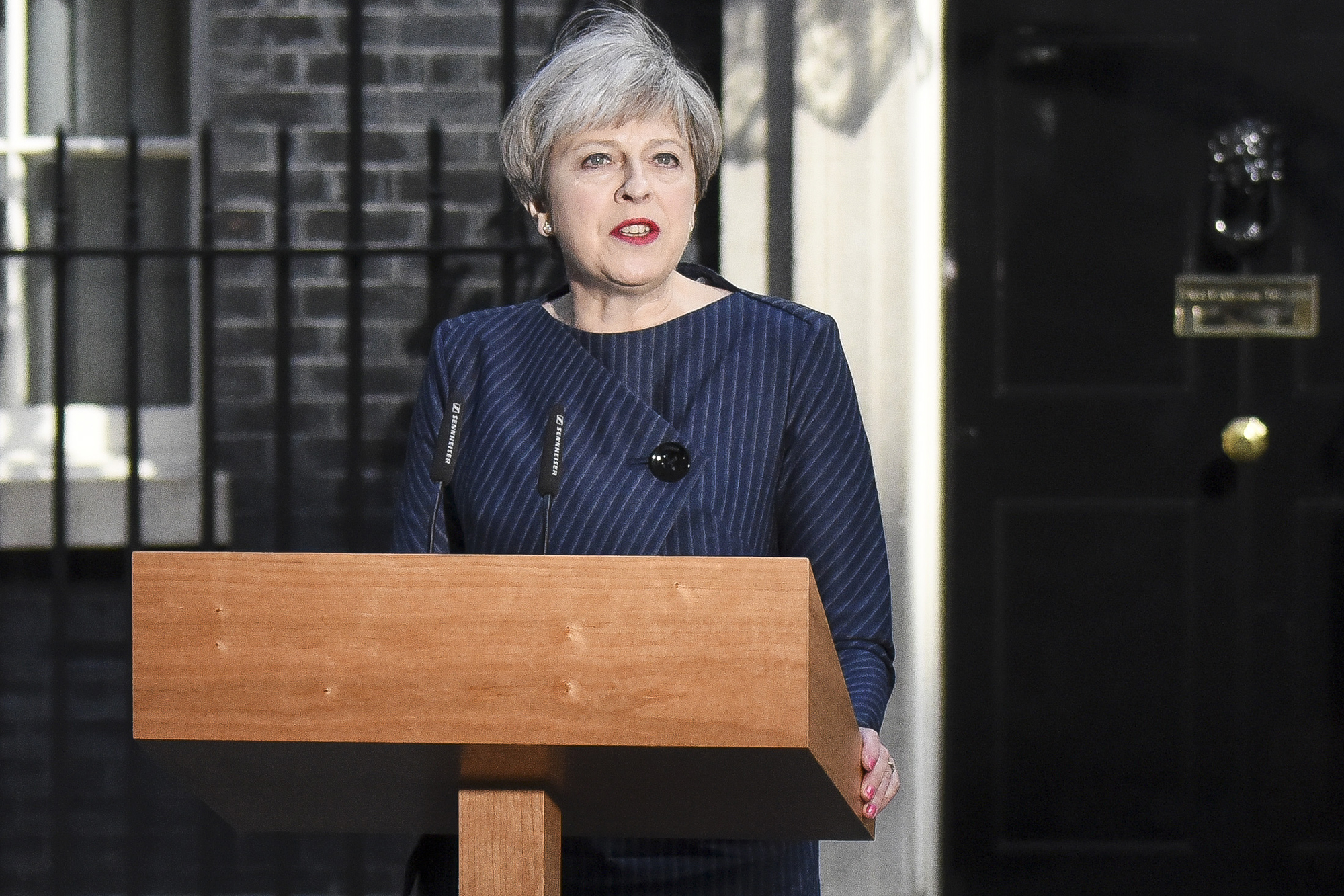 Theresa May Announces Snap General Election On June 8