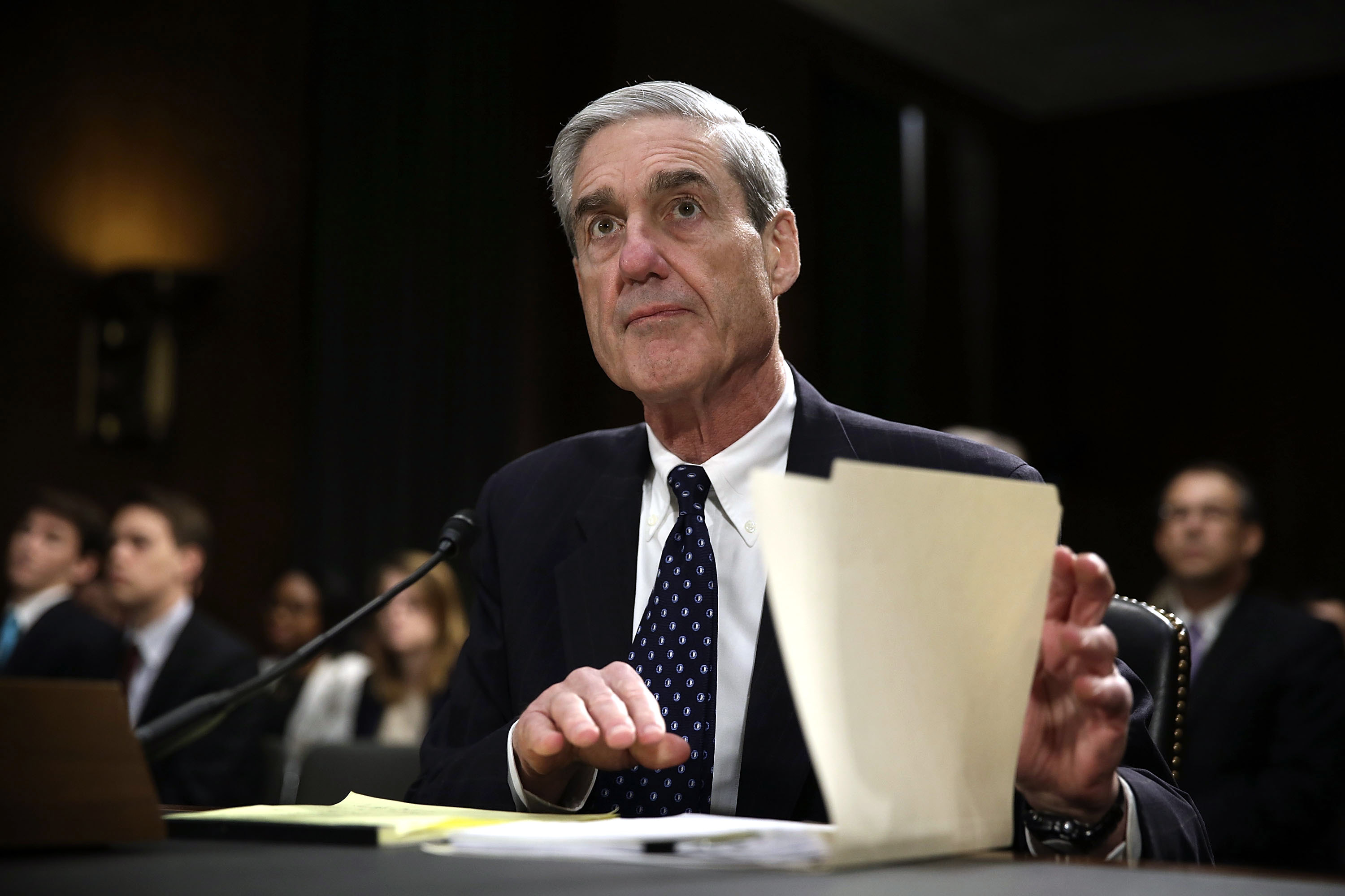 Mueller Testifies At Senate FBI Oversight Hearing