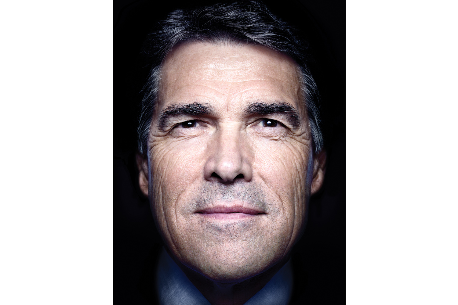 Texas Governor Rick Perry poses for the cover of <i>TIME</i> in Miami, September 13, 2011.