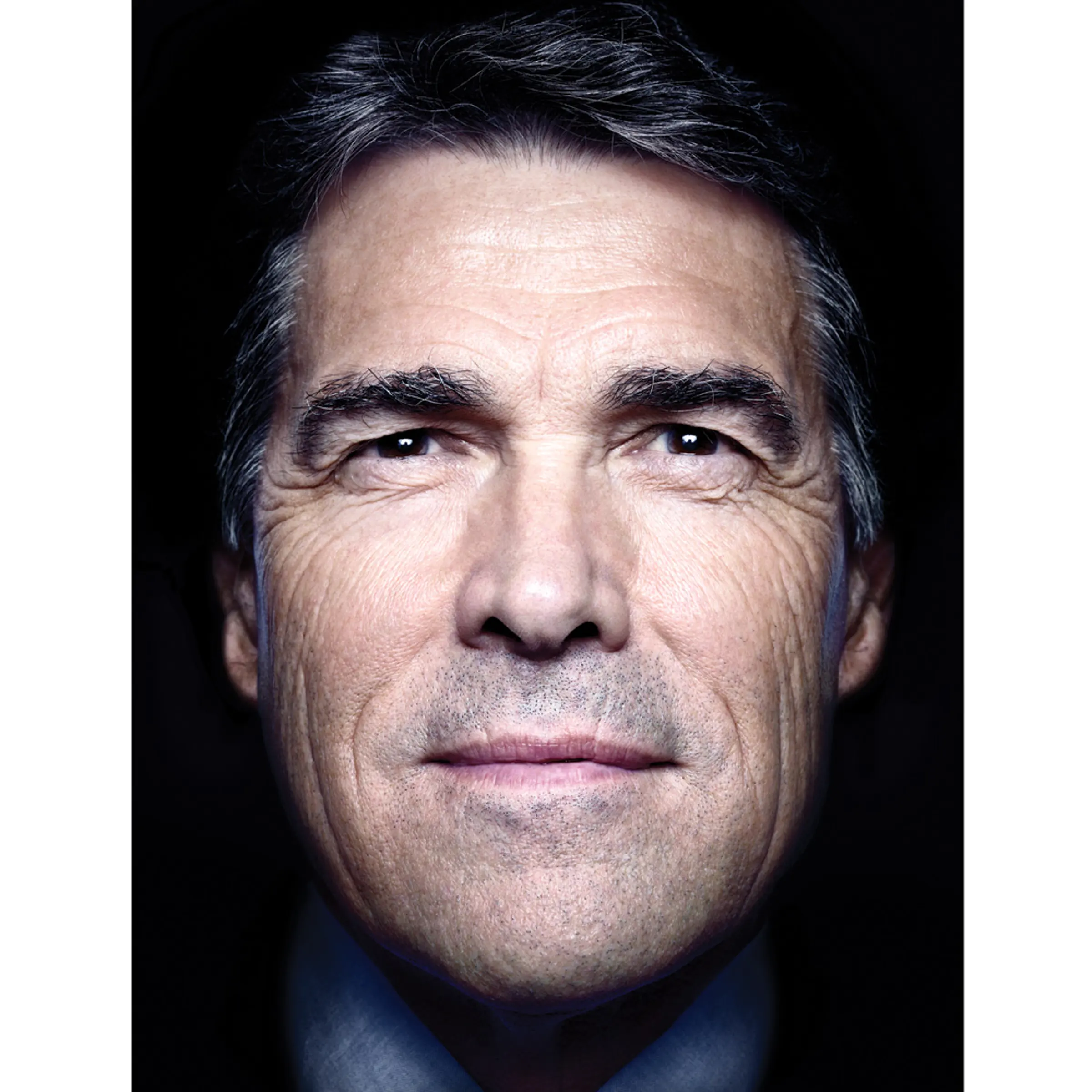 Texas Governor Rick Perry poses for the cover of <i>TIME</i> in Miami, September 13, 2011.