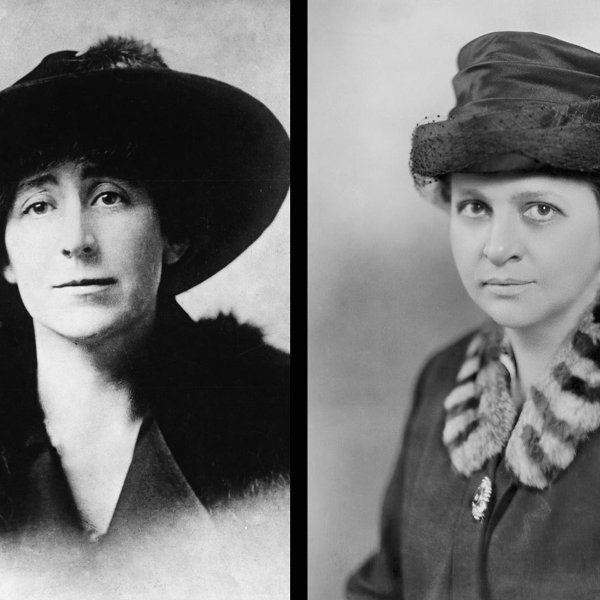 Jeannette Rankin and Frances Perkins