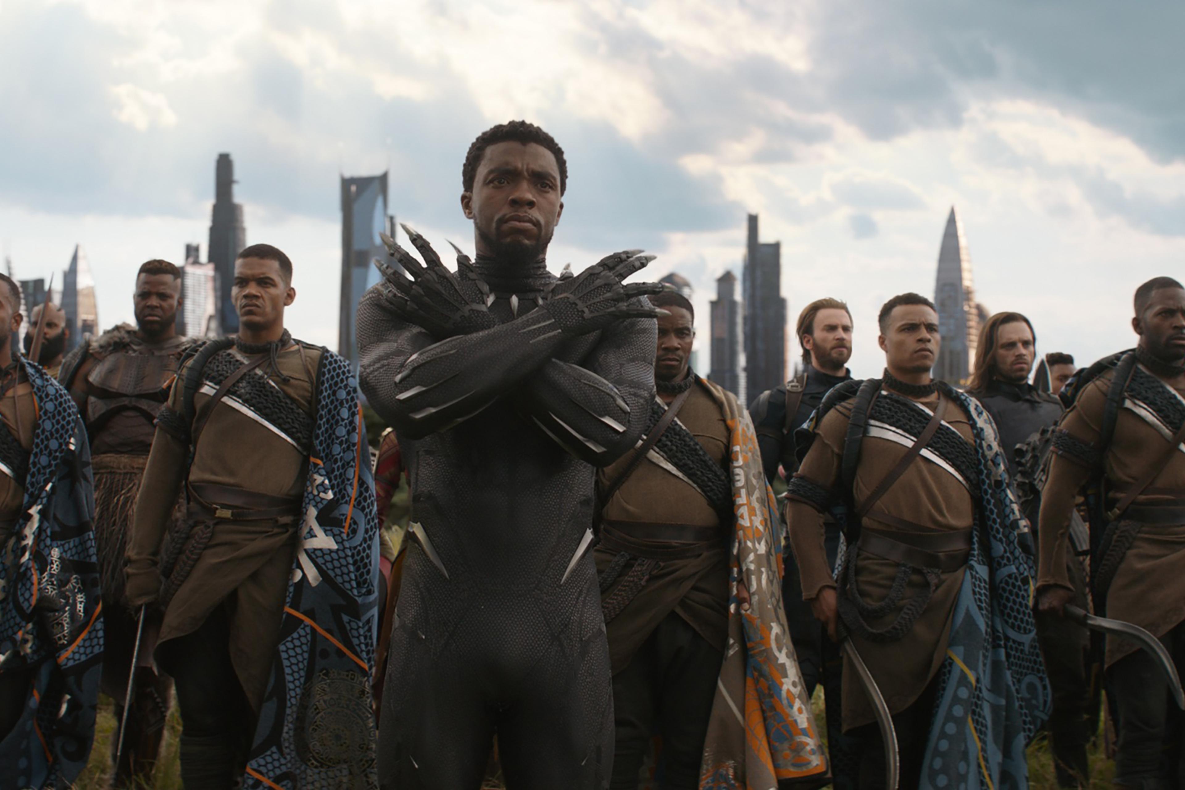 Scenes from Black Panther, Moonlight and Atlanta, part of a new renaissance of African-American creativity in Hollywood